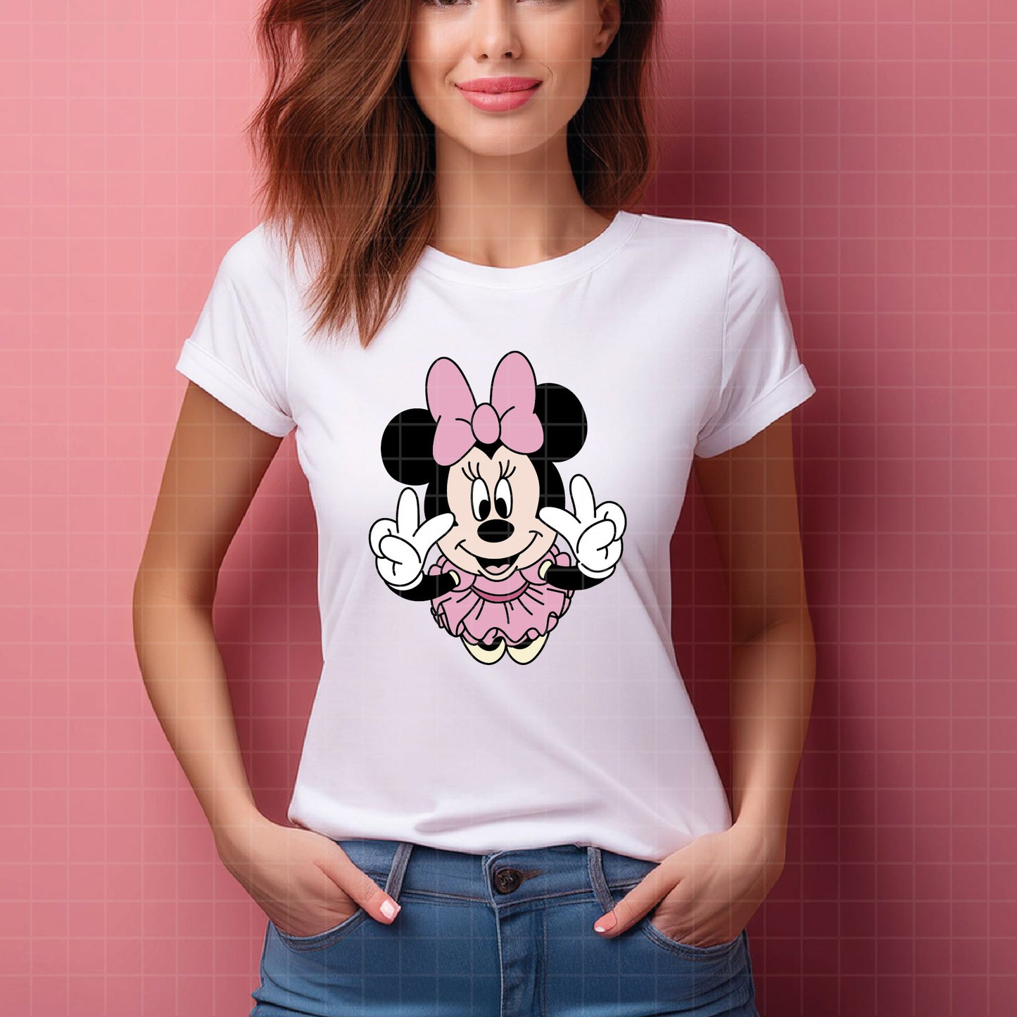 COD3340 - Minnie svg, Disney svg, disneyland t shirt svg, Disney svg, dtf, sublimation