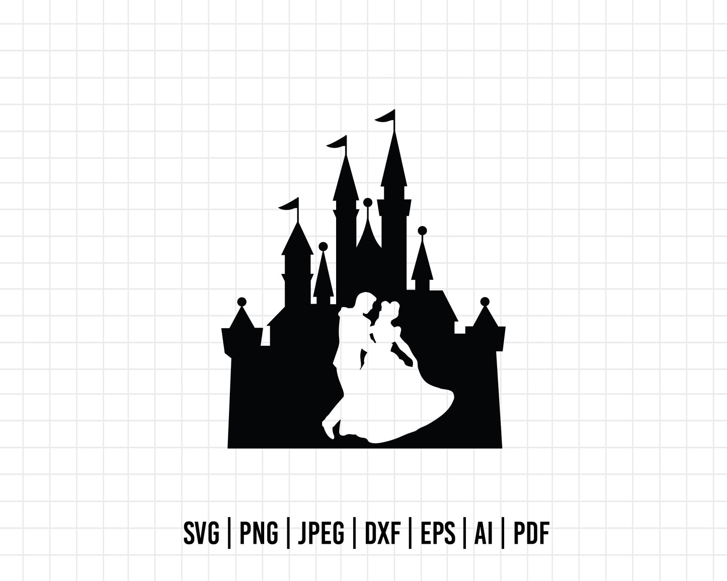 COD343- Castle svg, disney castle svg, disney svg, home svg, disney life svg, png, ,cricut, silhouette