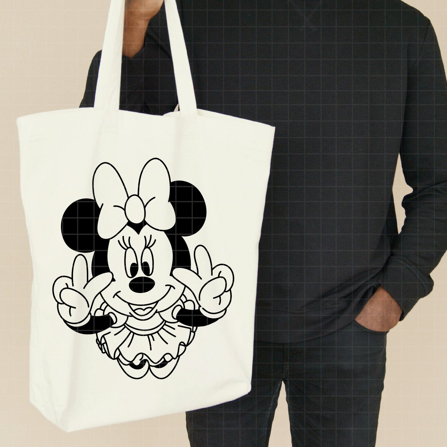 COD3461 - Minnie svg, Disney svg, disneyland t shirt svg, Disney svg, dtf, sublimation