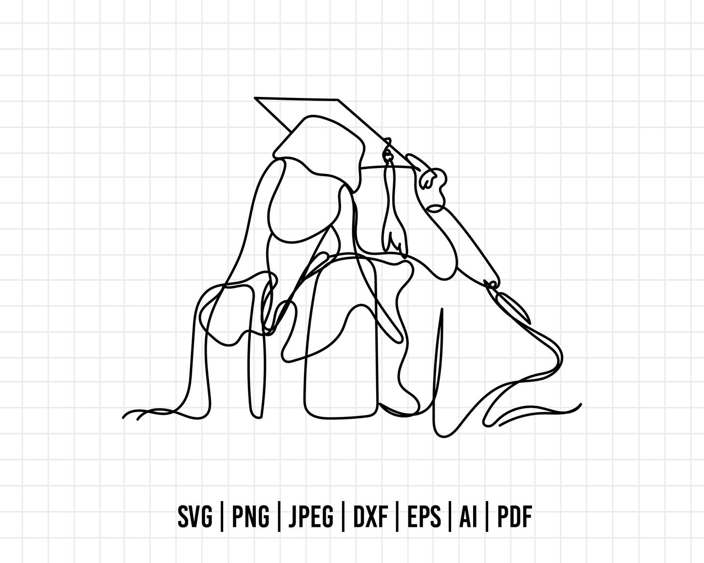 COD366- Educational svg, Congrats Grad SVG, Graduation SVG, Mortarboard Cap svg, Senior Class of Graduates svg, Graduation Cap SVG