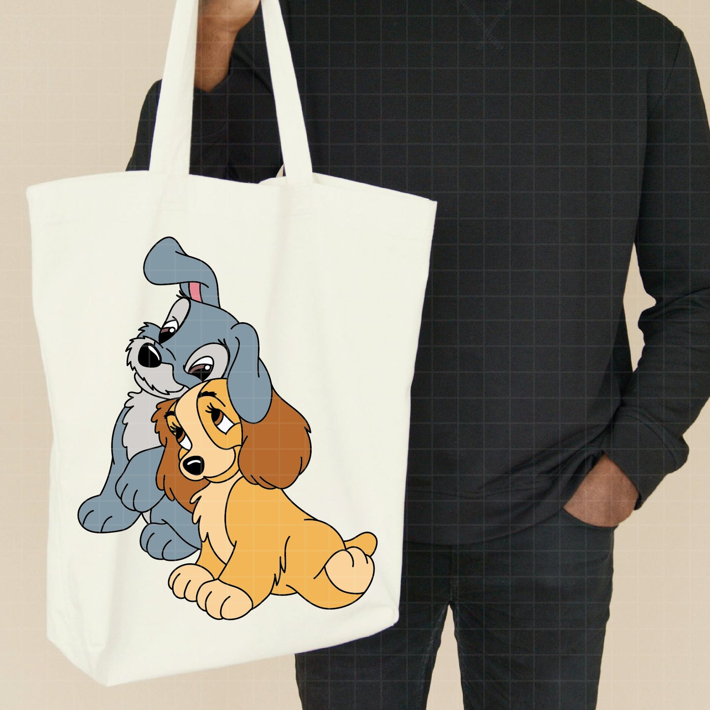 COD3690 - Lady and the Tramp - Digital Download, Instant Download, svg, dxf, eps & png