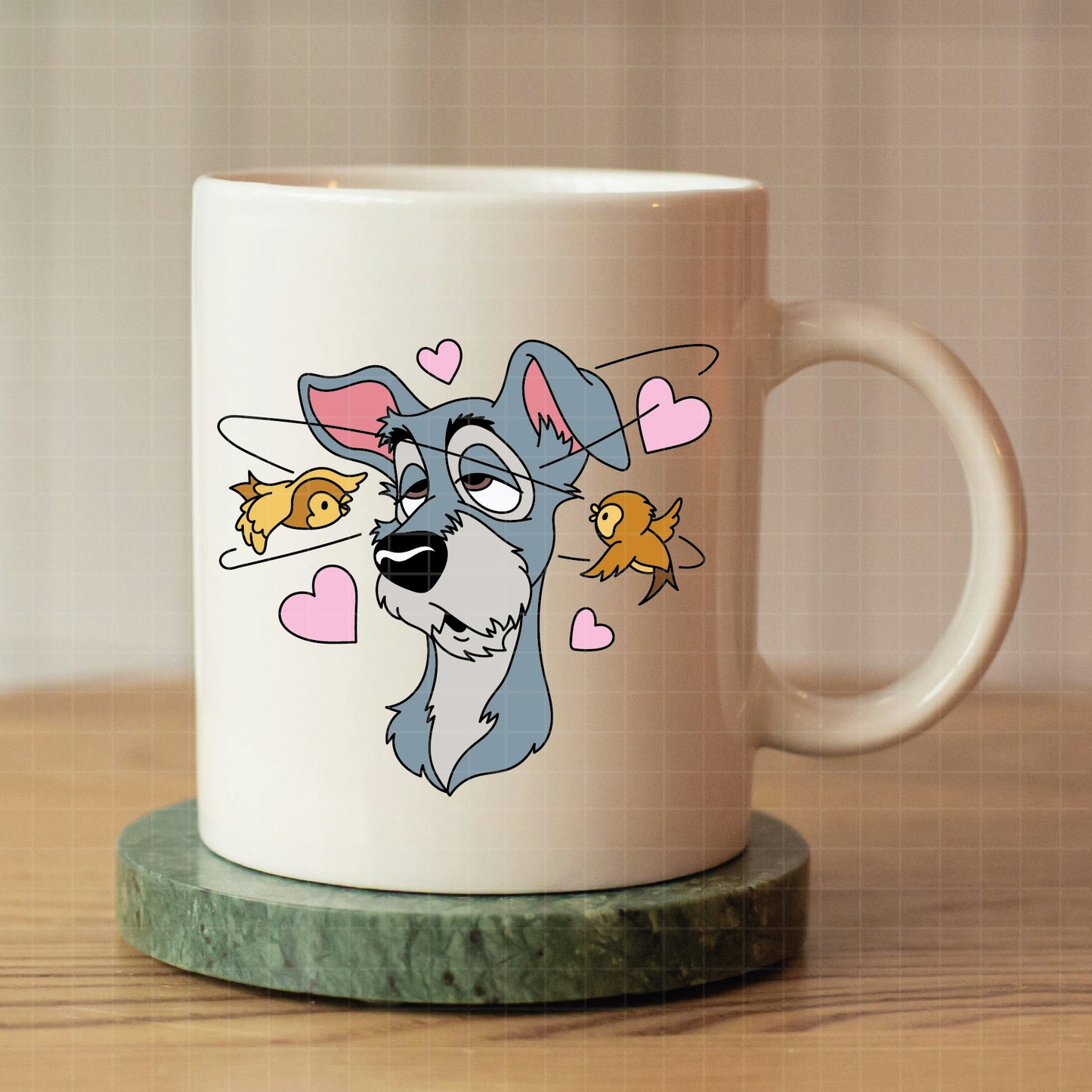 COD3712 - Lady and the Tramp - Digital Download, Instant Download, svg, dxf, eps & png