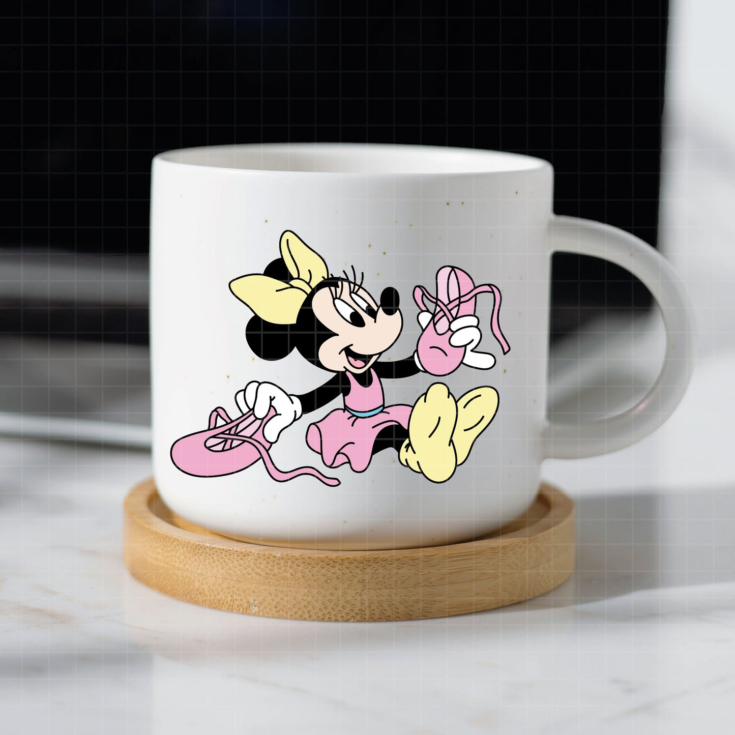 COD3802 - Minnie ballet svg, Disney ballet svg, disneyland t shirt svg, Disney svg, dtf, sublimation