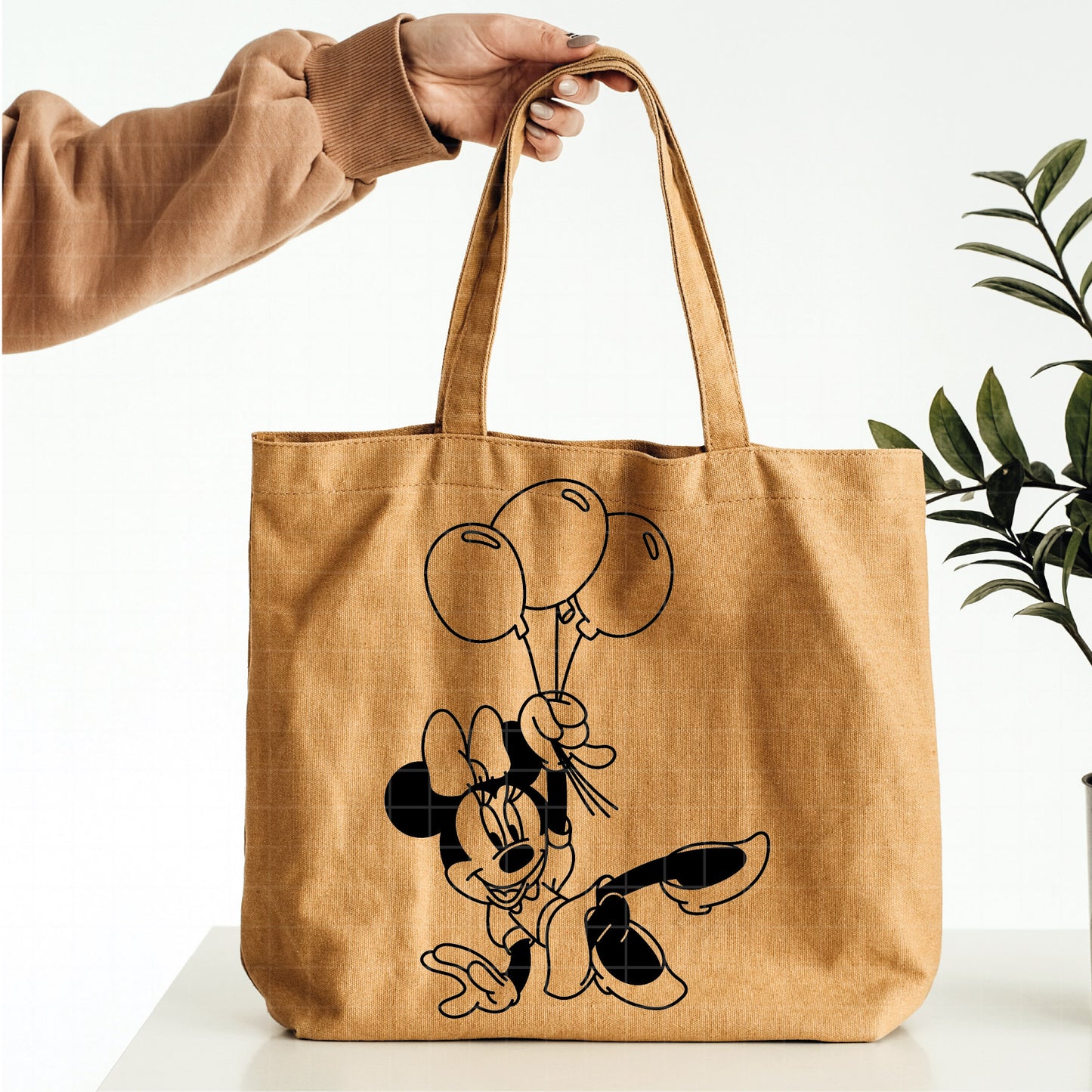 COD3901- Minnie Birthday squad svg, birthday svg, minnie svg, castle svg, Silhouette, Cricut