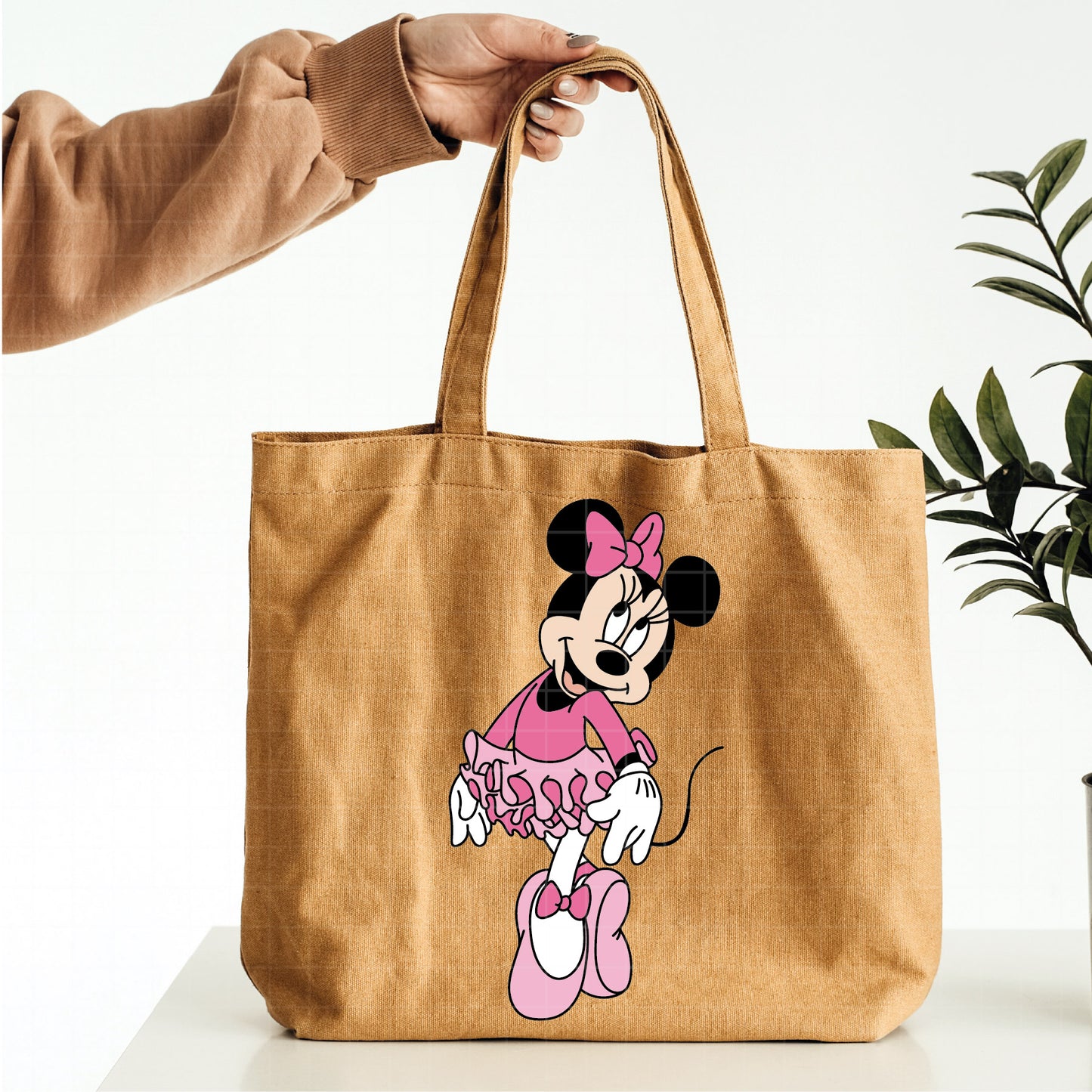 COD3944 - Minnie ballet svg, minnie svg, minnie lineart, disney svg, Silhouette