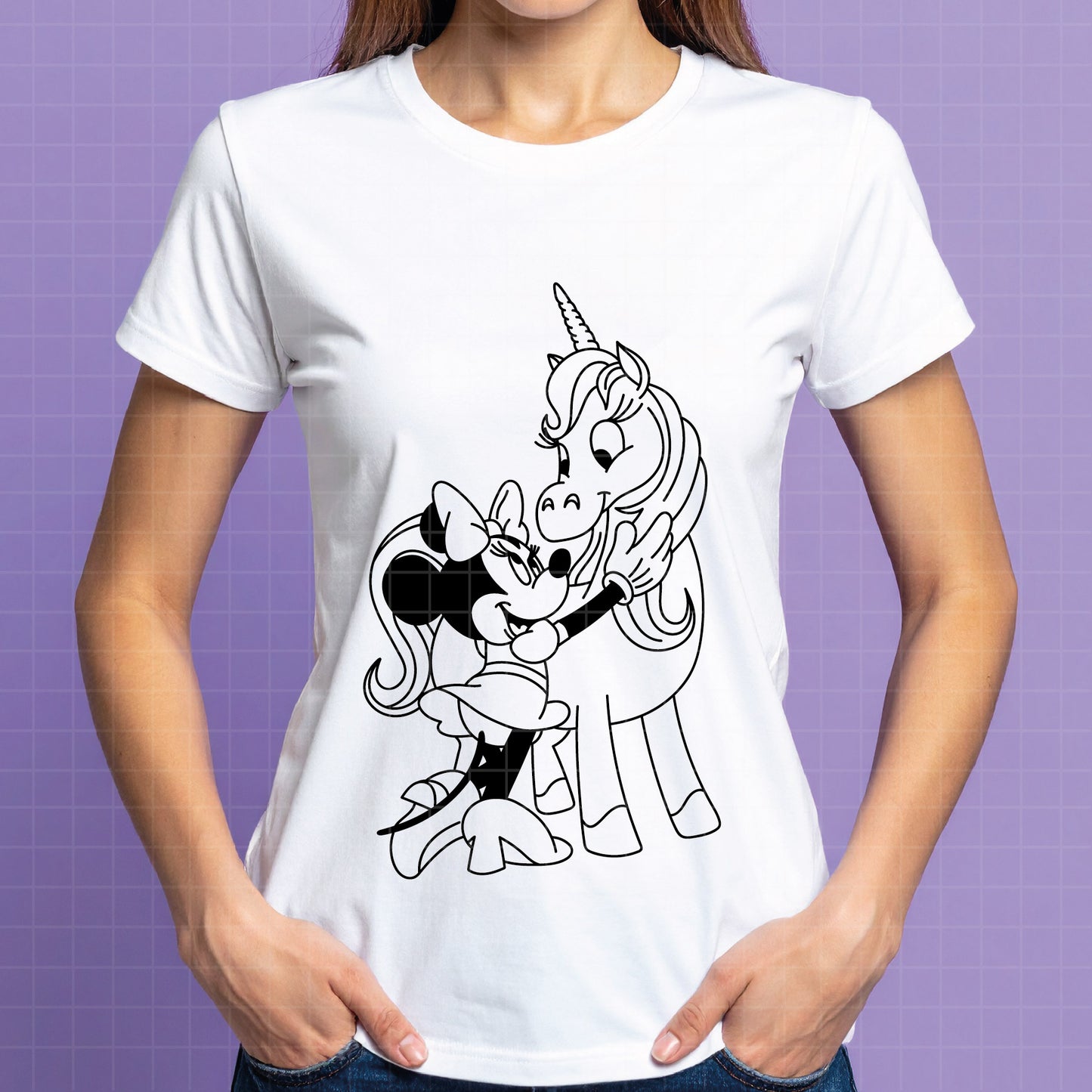 COD4040 - Minnie svg, Disney svg, disneyland t shirt svg, Disney svg, dtf, sublimation