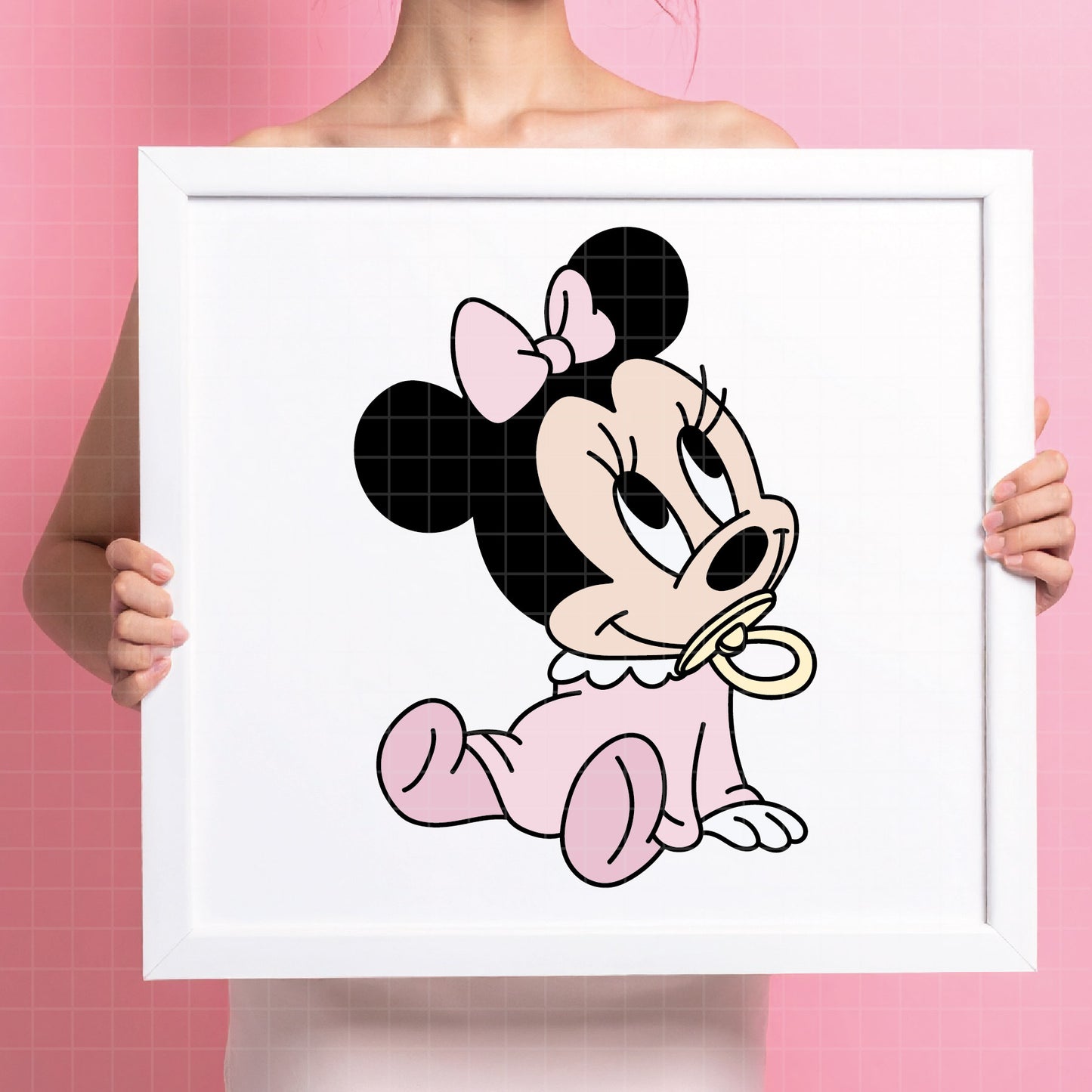 COD4042 - Minnie baby svg, Disney svg, disneyland t shirt svg, Disney svg
