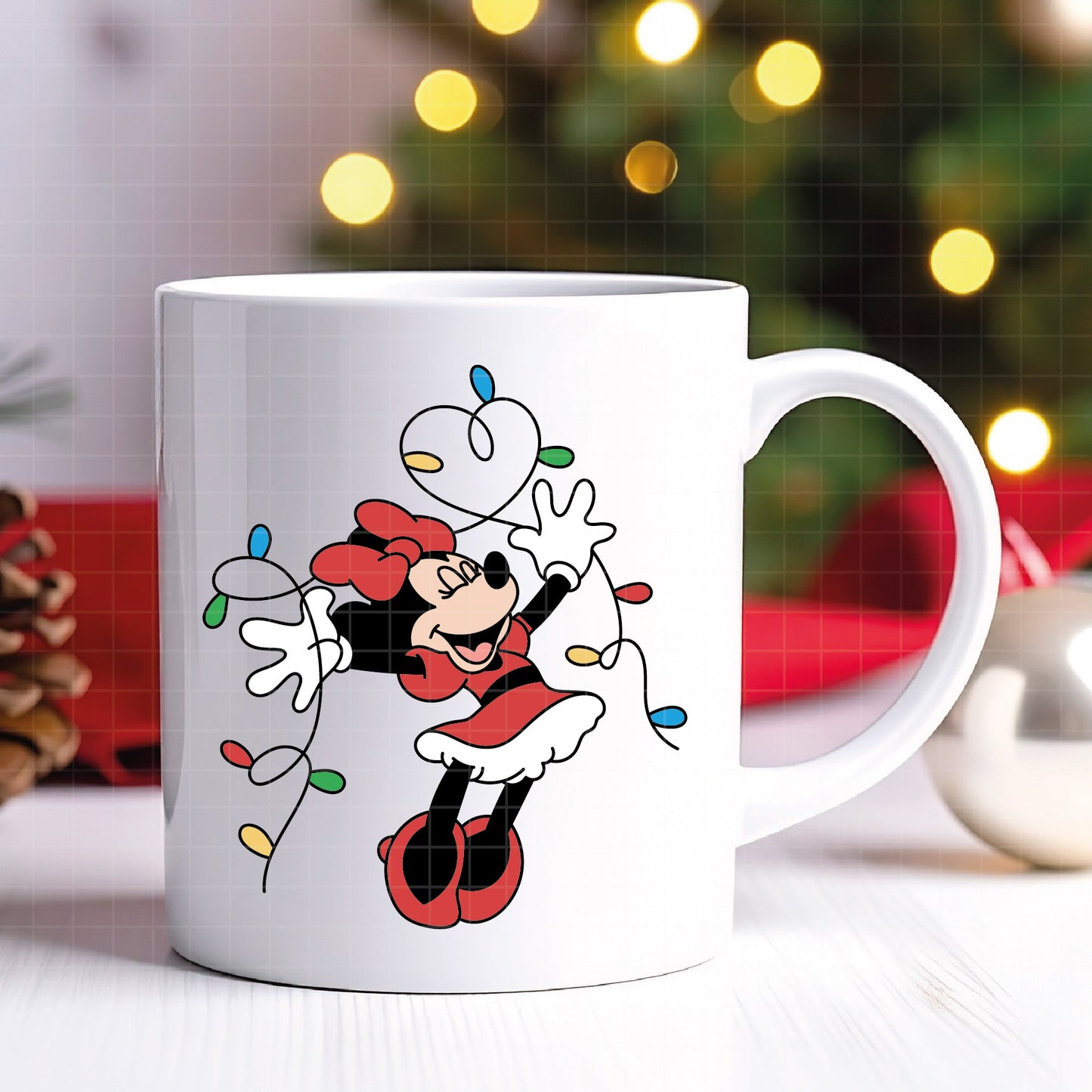 COD4113 - Minnie christmas svg, Disney svg, mickey svg, minnie svg, Silhouette, Cricut