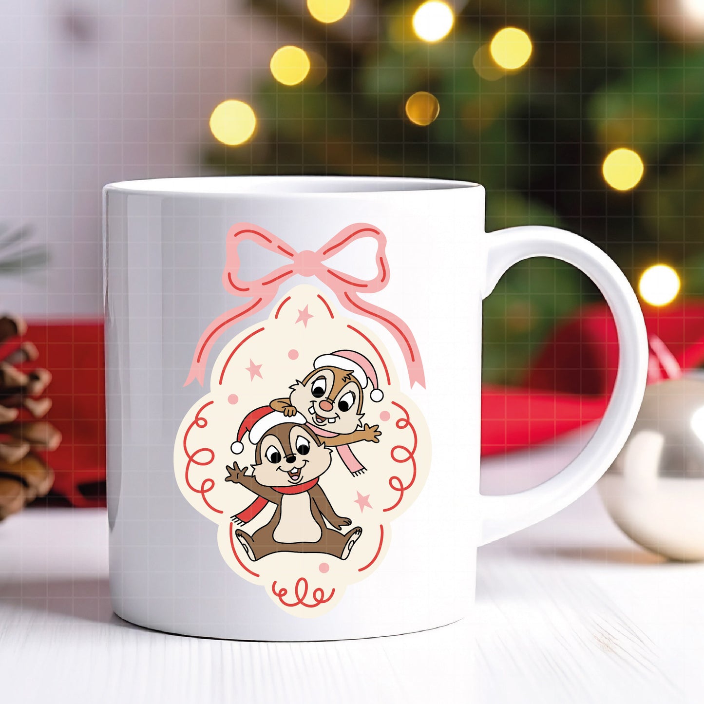 COD4146 - Chip and Dale Christmas Svg, chip Svg cut file for Cricut, Chip and Dale png, Double Trouble svg