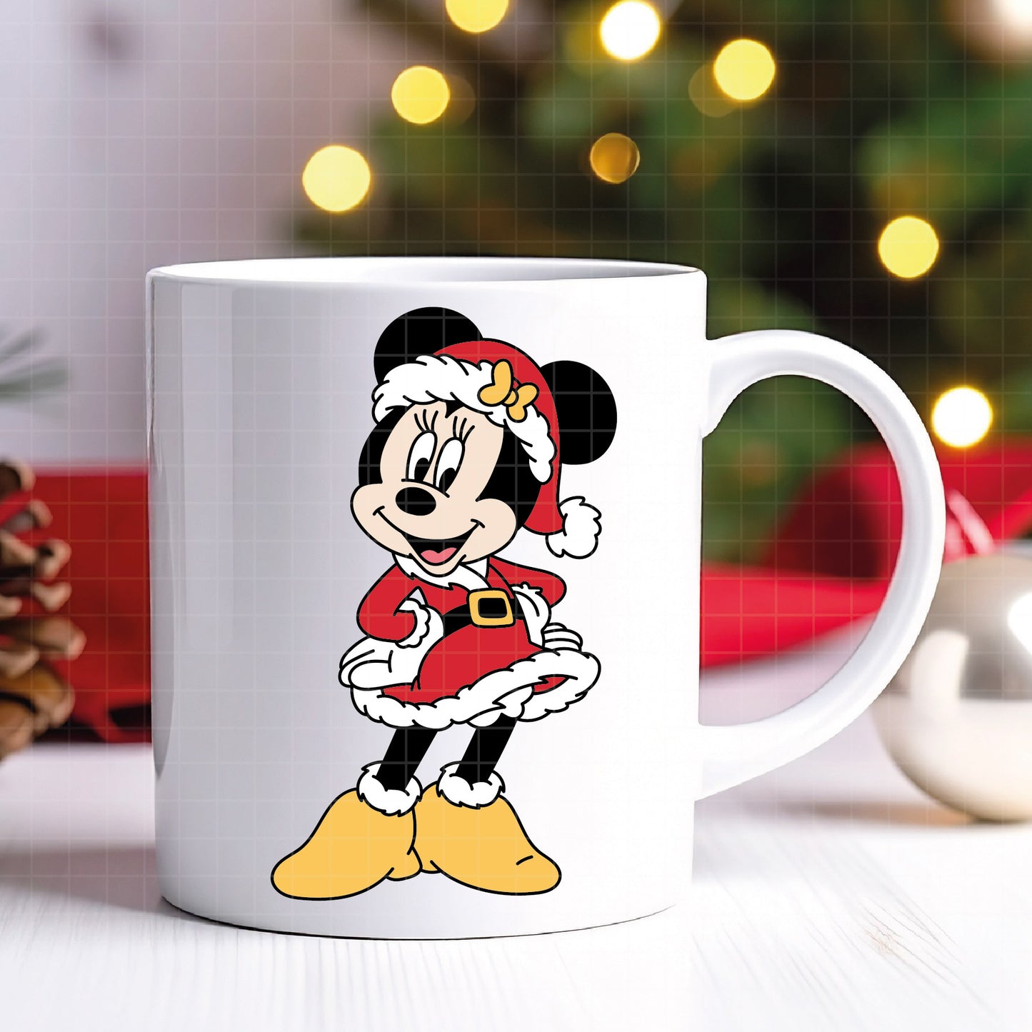 COD4163 - Minnie christmas svg, Disney svg, mickey svg, minnie svg, Silhouette, Cricut