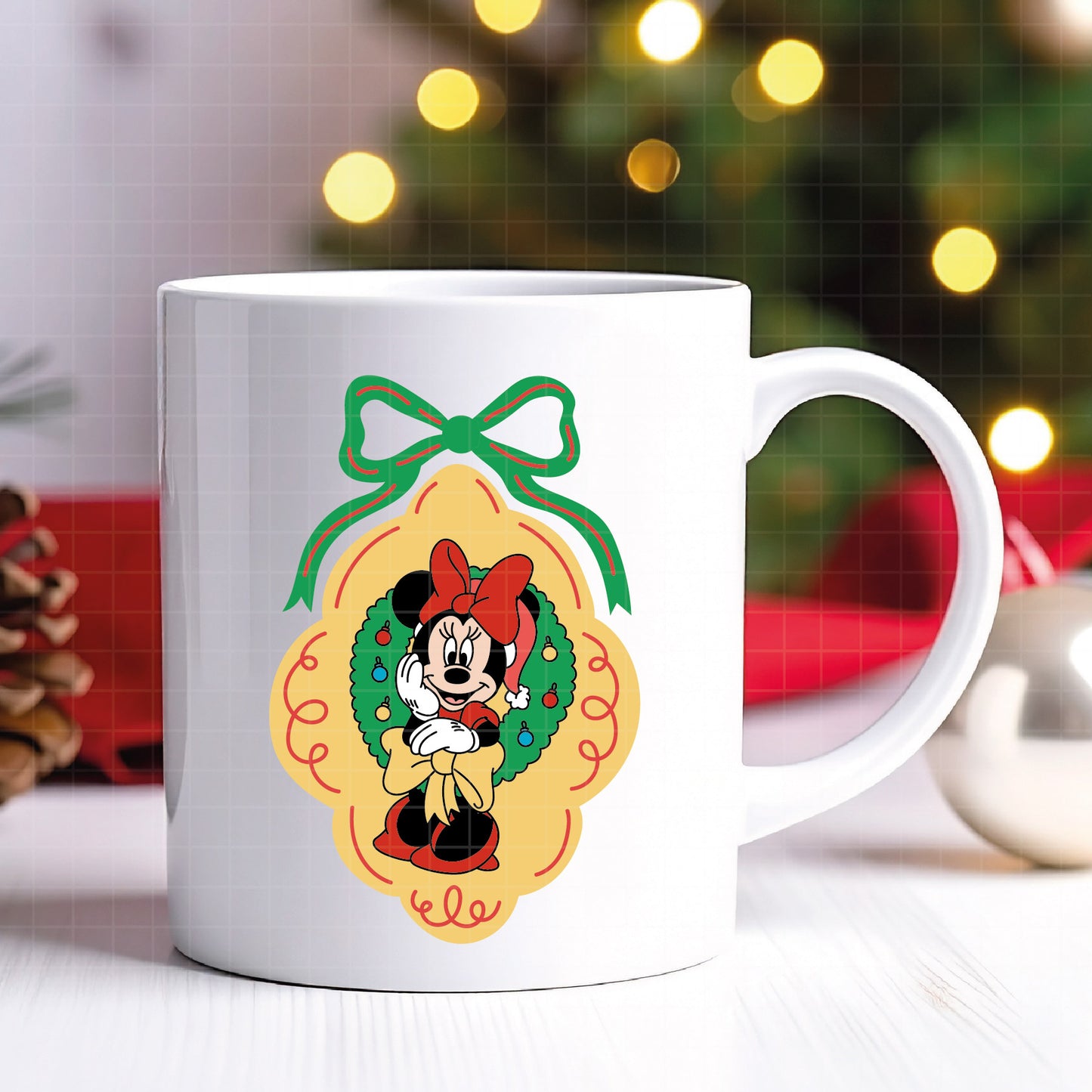 COD4174 - Mickey and minnie christmas svg, Disney svg, mickey svg, minnie svg, Silhouette, Cricut