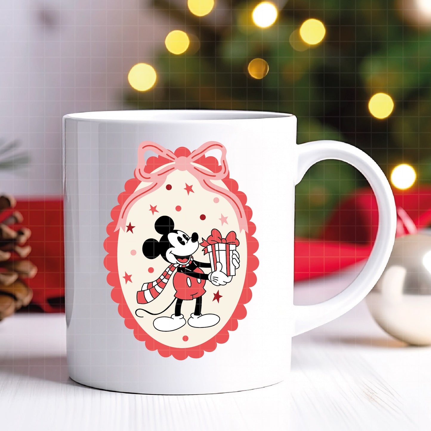 COD4179 - Mickey and minnie christmas svg, Disney svg, mickey svg, minnie svg, Silhouette, Cricut