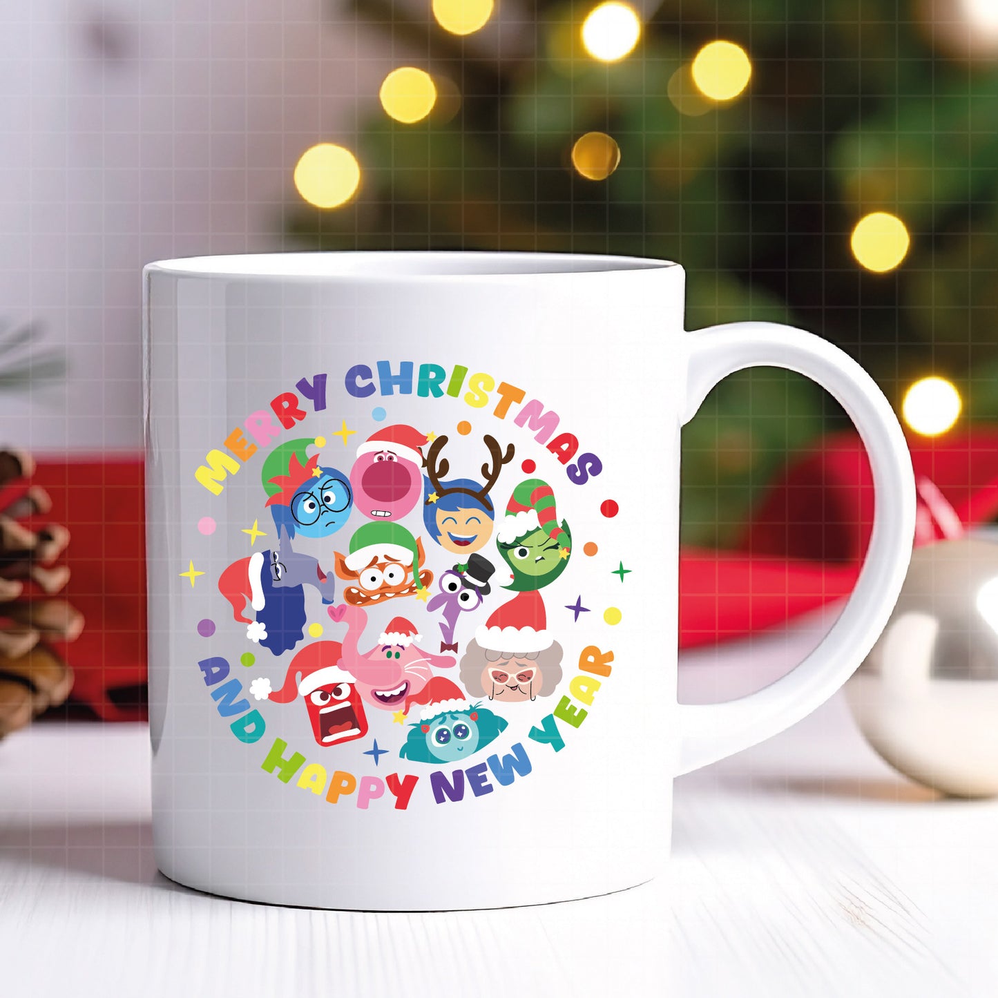 COD4239 - Inside out 2 christmas svg, Anxiety Inside Out 2 svg, Inside Out 2 Clipart, inside out PNG