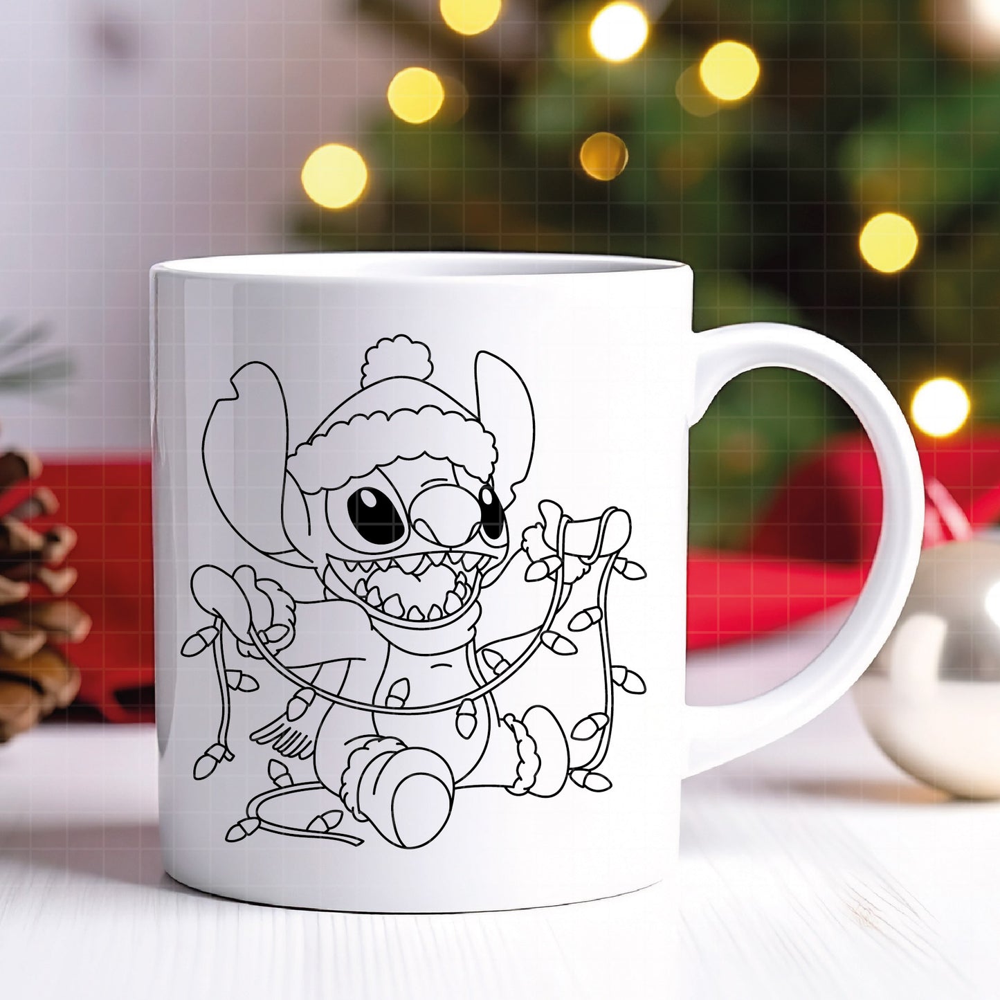 COD4256 - Stitch christmas svg, Best teacher ever svg, disney svg, stitch sketch png