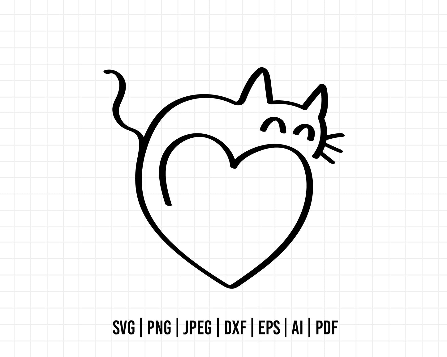 COD433- Cat svg, cat paw print svg, cat clipart, animal svg, cat lover svg