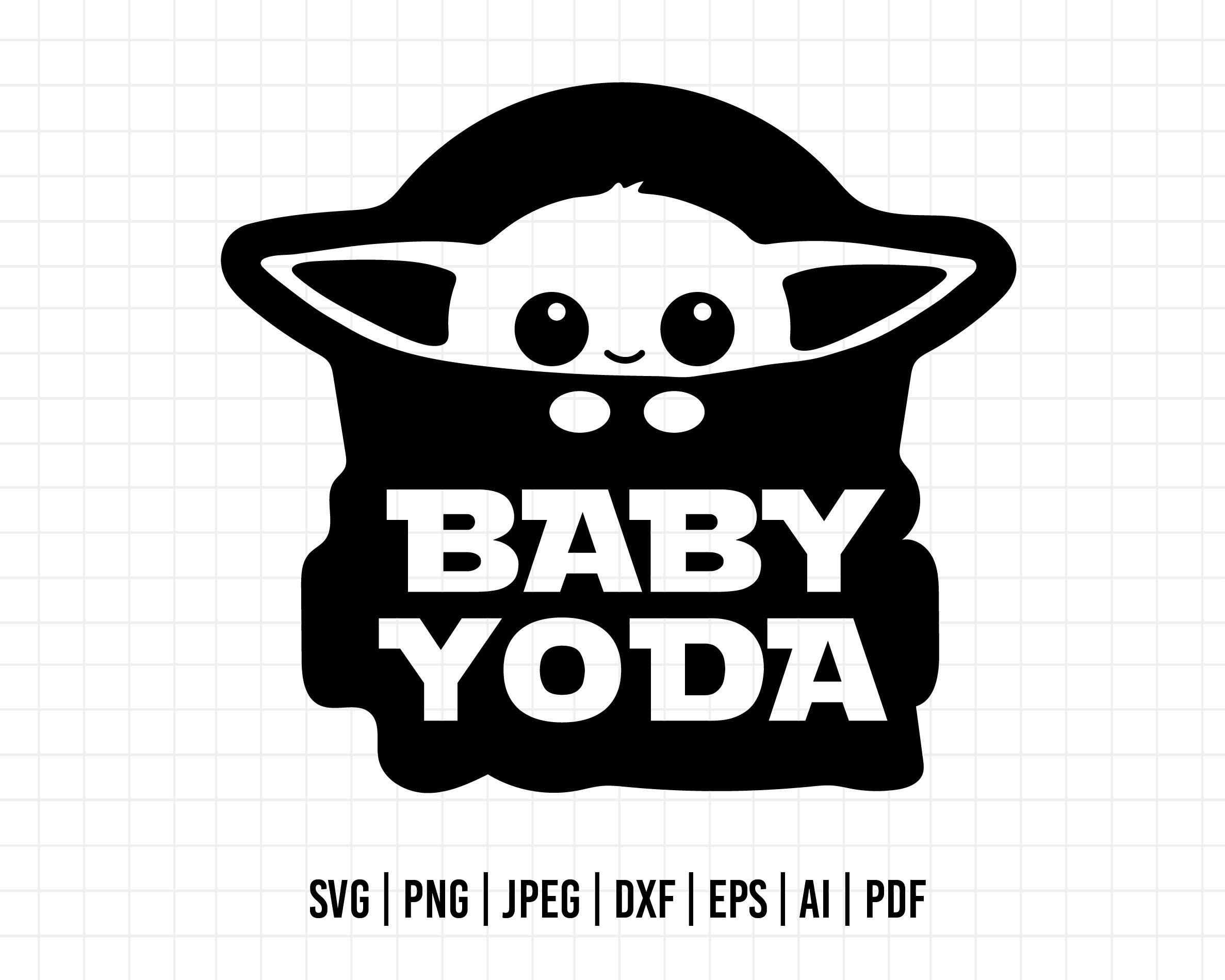 Cod457- Baby Yoda Svg, Baby Yoda Svg, Star Wars Svg, Darth Vader Silho 