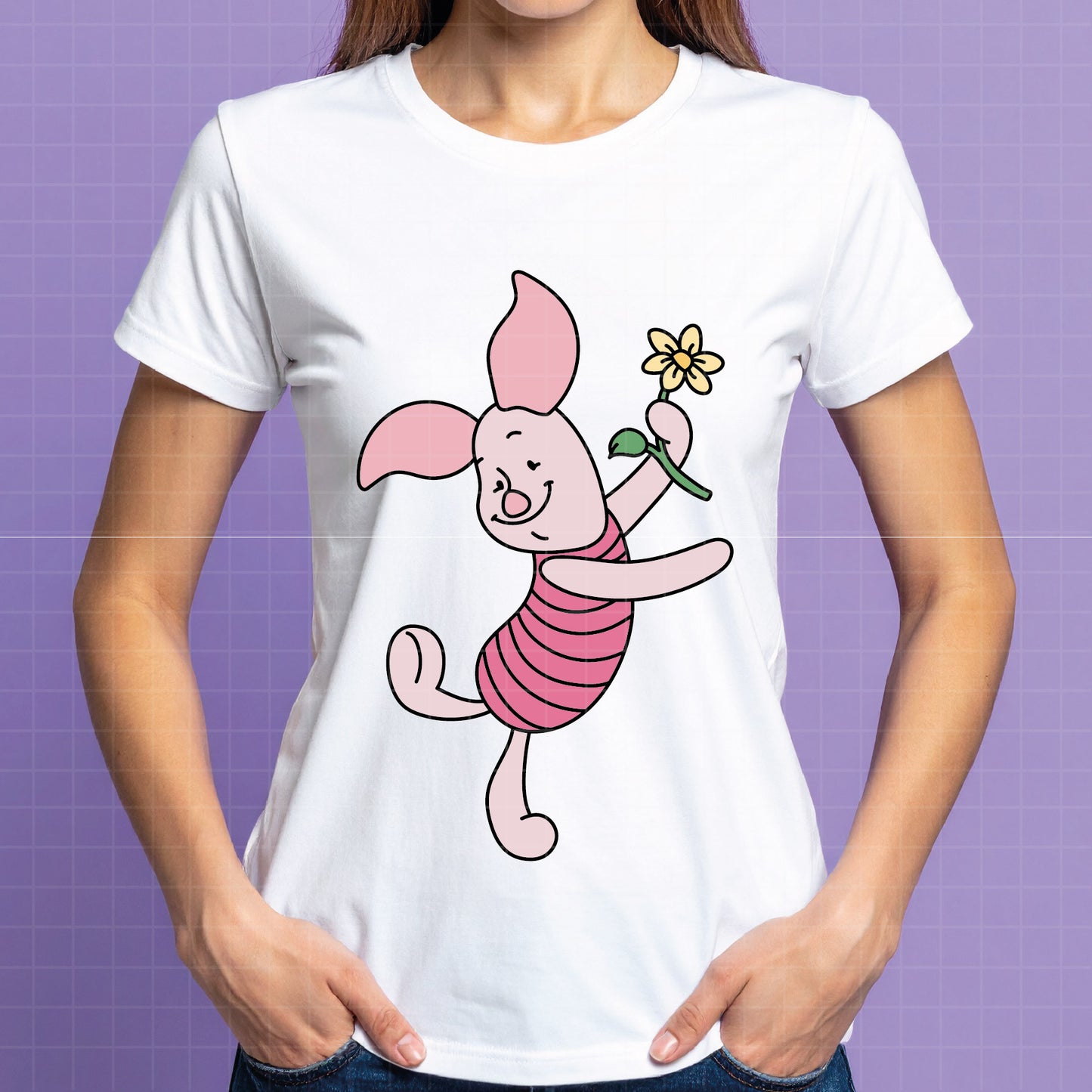 COD4595 - Piglet png, piglet svg, Winnie the pooh svg, disney svg