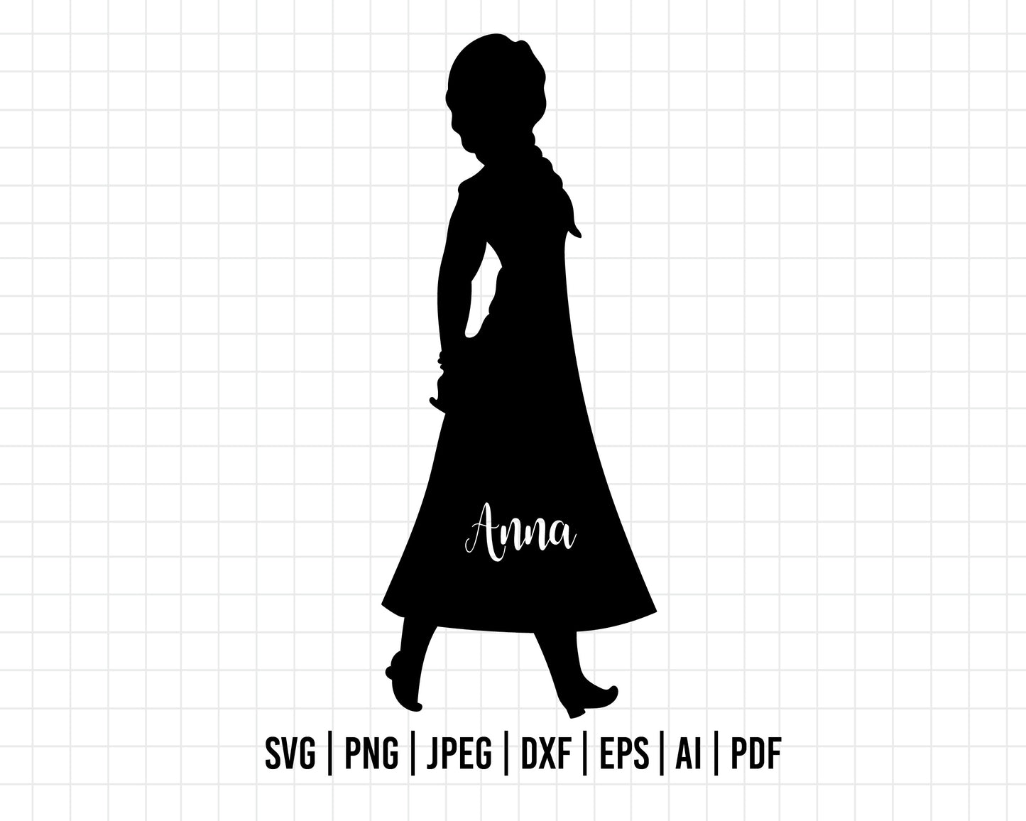 COD46- Frozen svg, Elsa svg, Anna svg, Winter elsa cut files for cricut silhouette, Princess svg, Disney svg