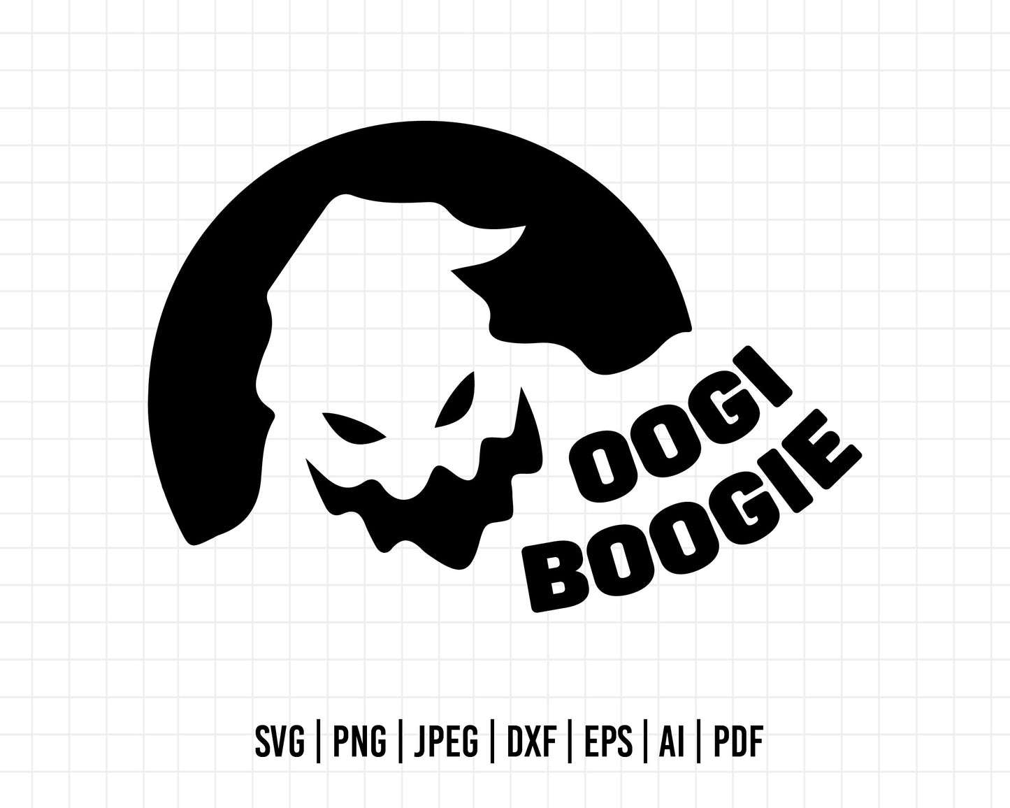 COD462- Nightmare Before Christmas svg ,Jack Skellington svg , Halloween svg, Christmas svg, Oogi boogie svg