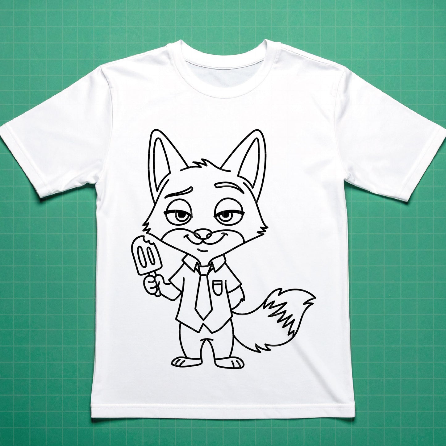 COD4646 - Zootopia SVG, PNG, EPS - Flash line art, Outline clipart vector. Flash having a glass of wine, iconic scenes clipart