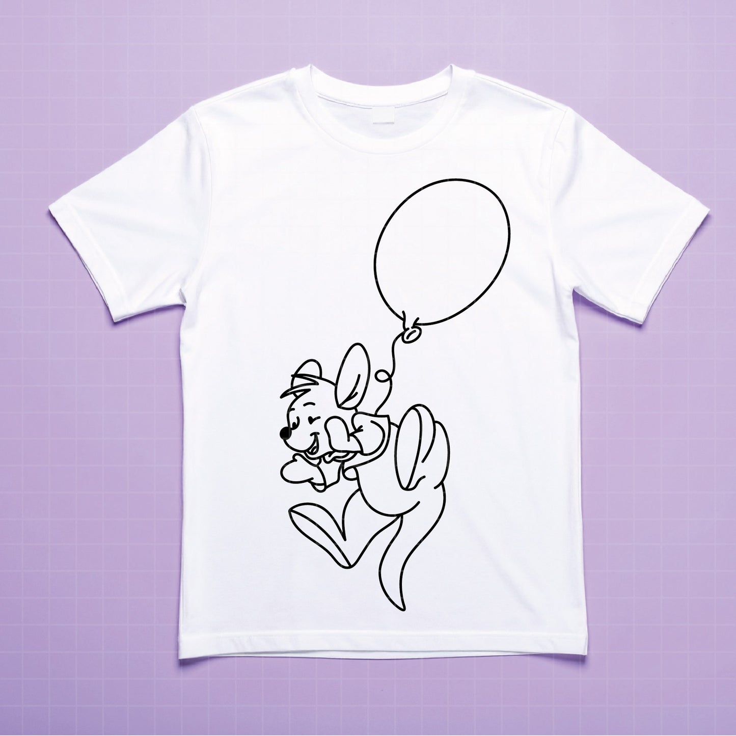 COD4656 - Winnie the pooh rabbit svg, pooh sketch svg, friends svg, pooh birthday svg