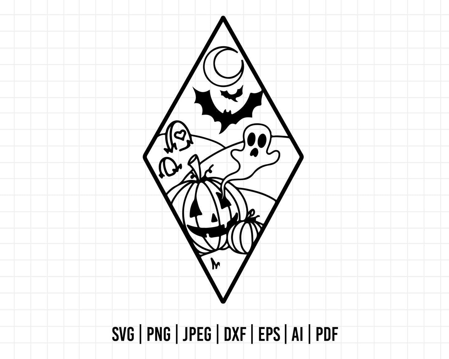 COD487- Trick Or Treat Svg, Halloween Svg, Halloween bat svg, spider svg