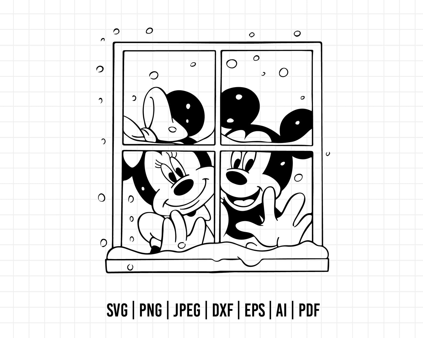 COD515- Merry Christmas svg, Mickey mouse svg, Disney svg, Disney Christmas svg