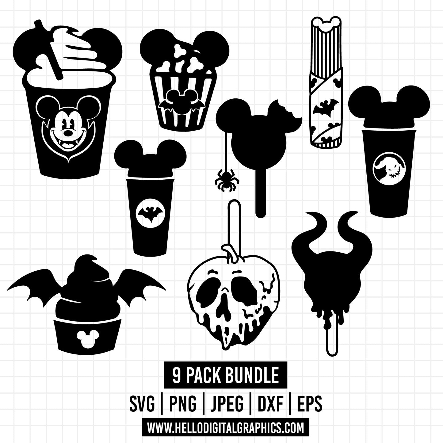 COD583- snackgoals halloween svg, Snacks svg, Mickey Mouse Ears Head, Disney svg, mickey svg, Silhouette, Cricut