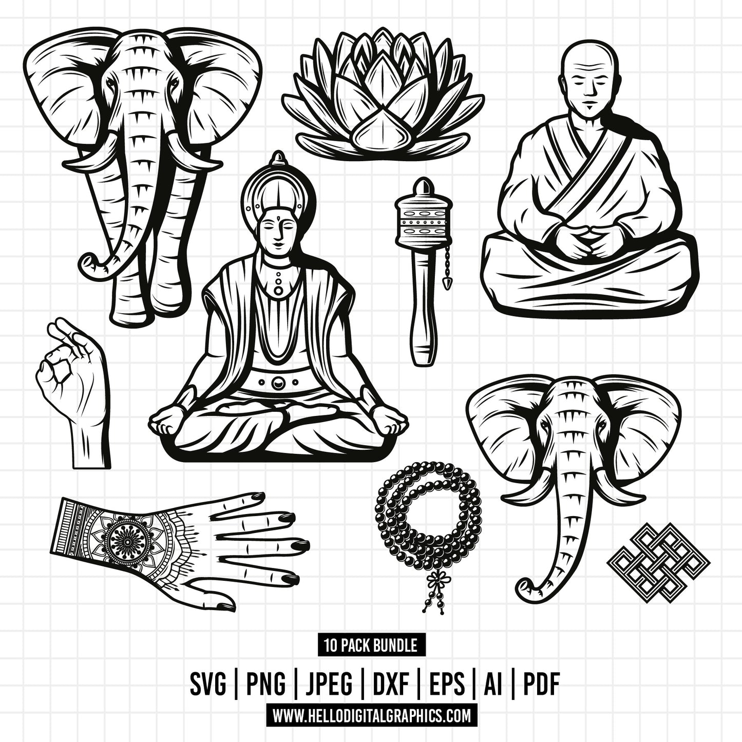 COD603- Meditation Yoga svg girl, yoga vector, Yoga png, cricut, namaste, meditation, Cricut