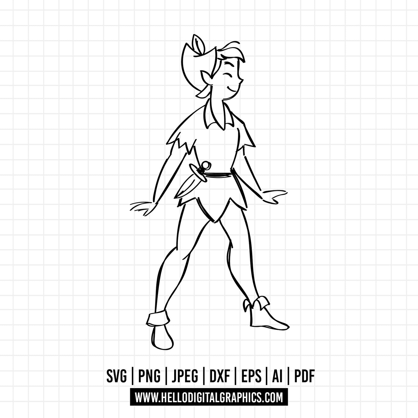 COD637- Never grow up svg, peter pan svg, disney svg, tinker bell svg, cricut, silhouette