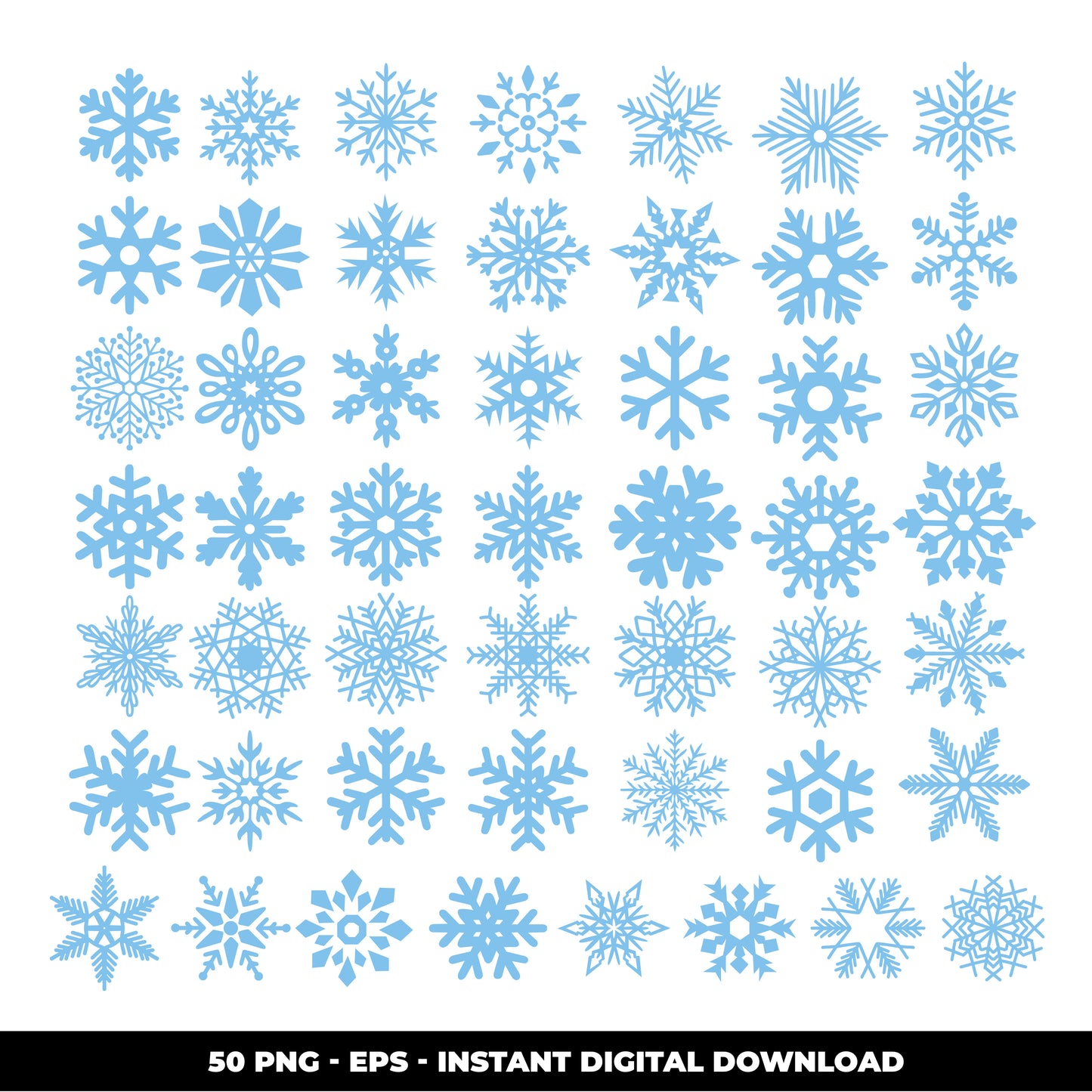 COD842- Snowflake clipart, winter snowflake eps, Merry Christmas clipart, winter clipart