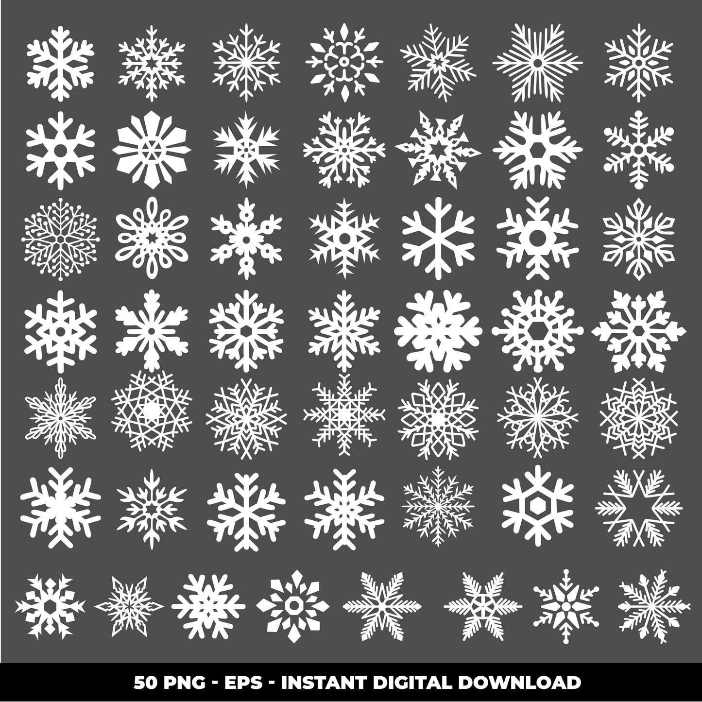 COD850- Snowflake clipart, winter snowflake eps, Merry Christmas clipart, winter clipart