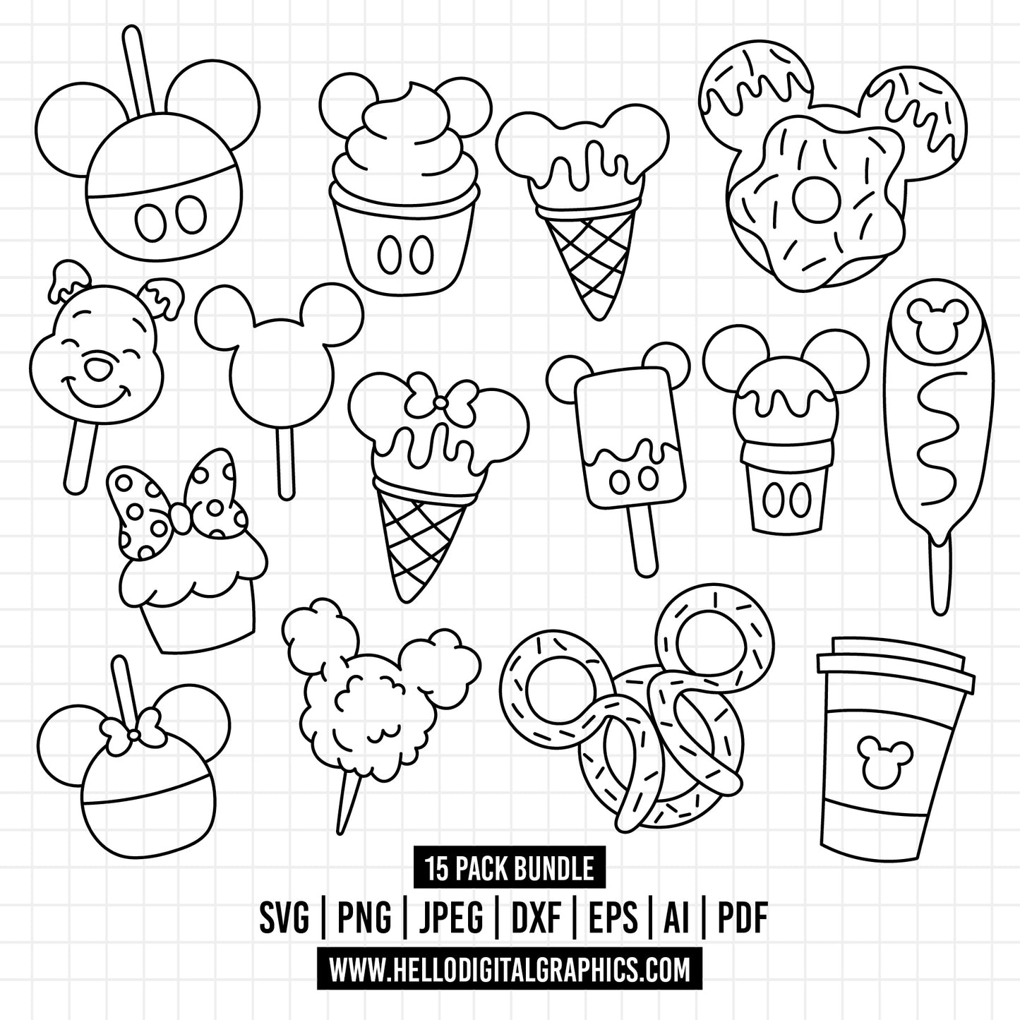 COD891- snackgoals svg, Snacks svg, Mickey Mouse Ears Head, Disney svg, mickey svg, Silhouette, Cricut