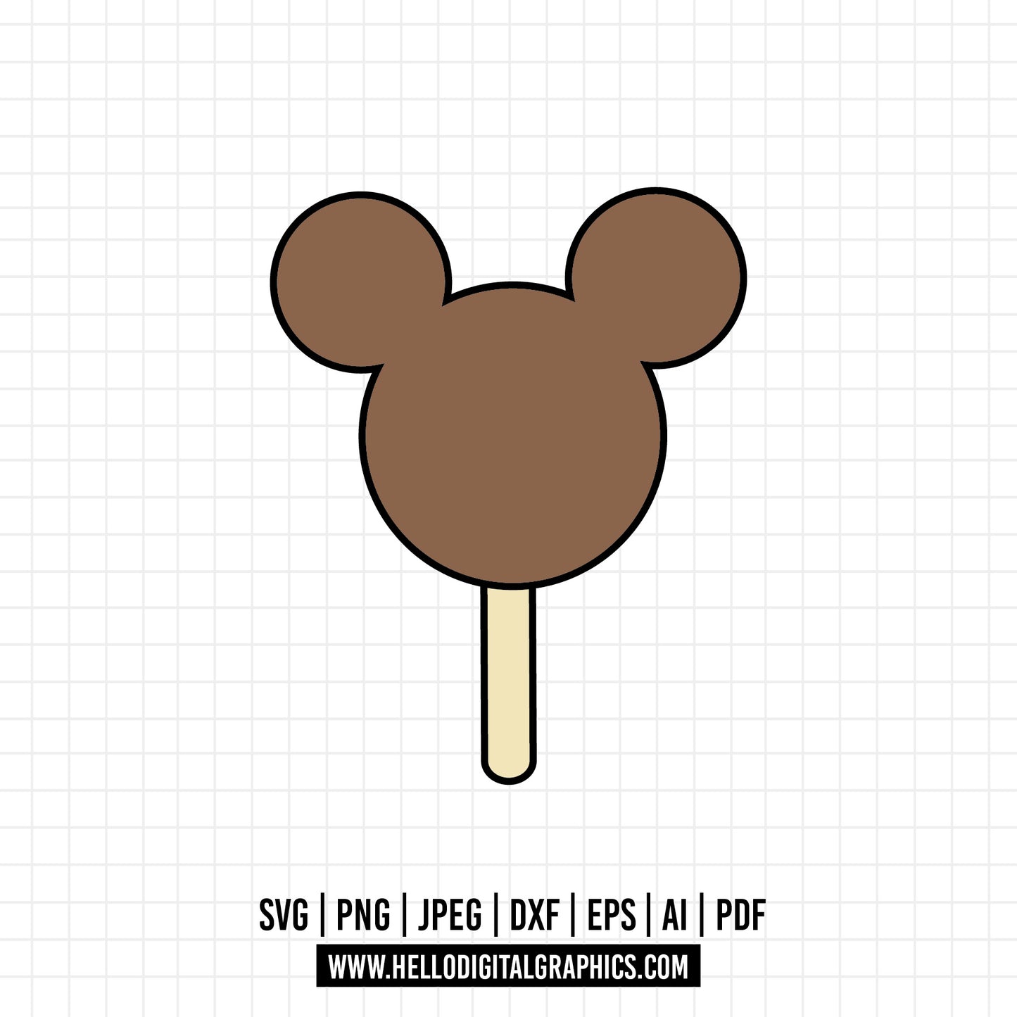 COD898 Mickey ice cream svg, Park Snacks Food svg, Digital Download, Mickey SVG, Magic Kingdom PNG Instant Download