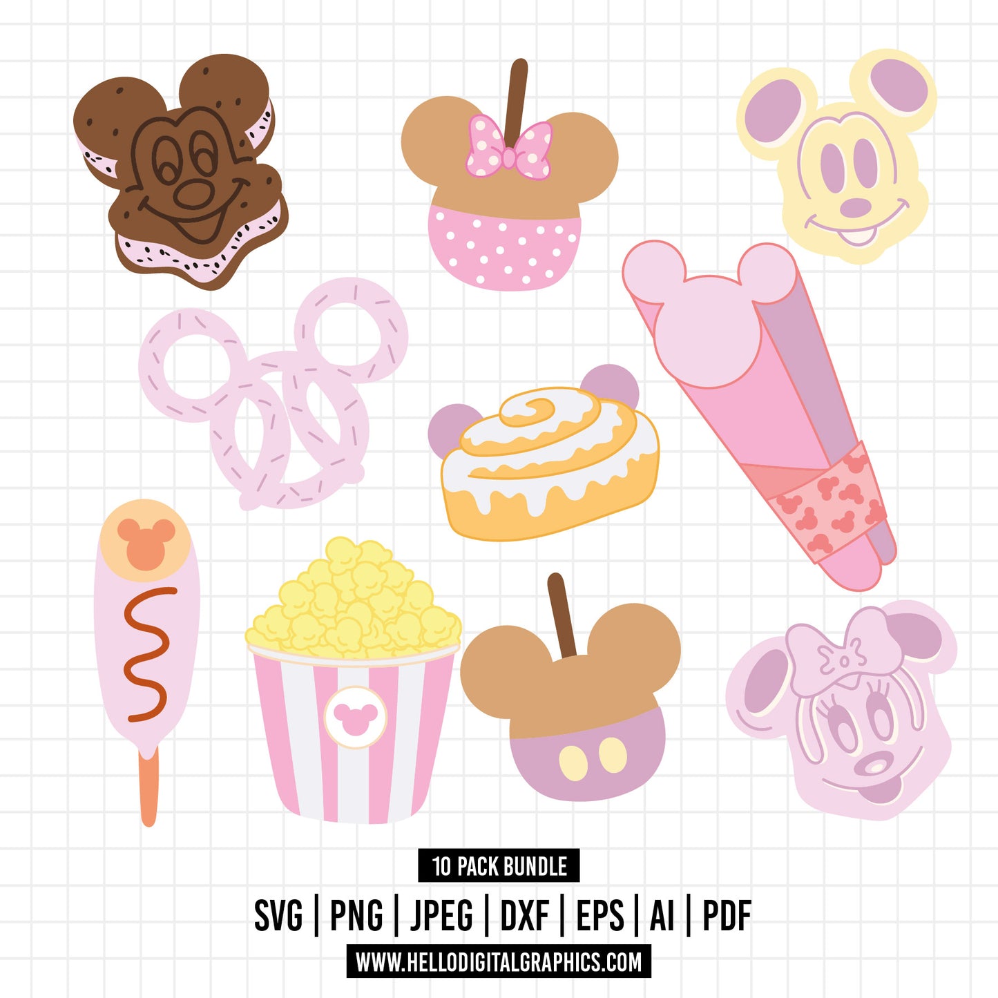 COD964 snackgoals svg, Snacks svg, Mickey Mouse Ears Head, Disney svg, mickey svg, Silhouette, Cricut