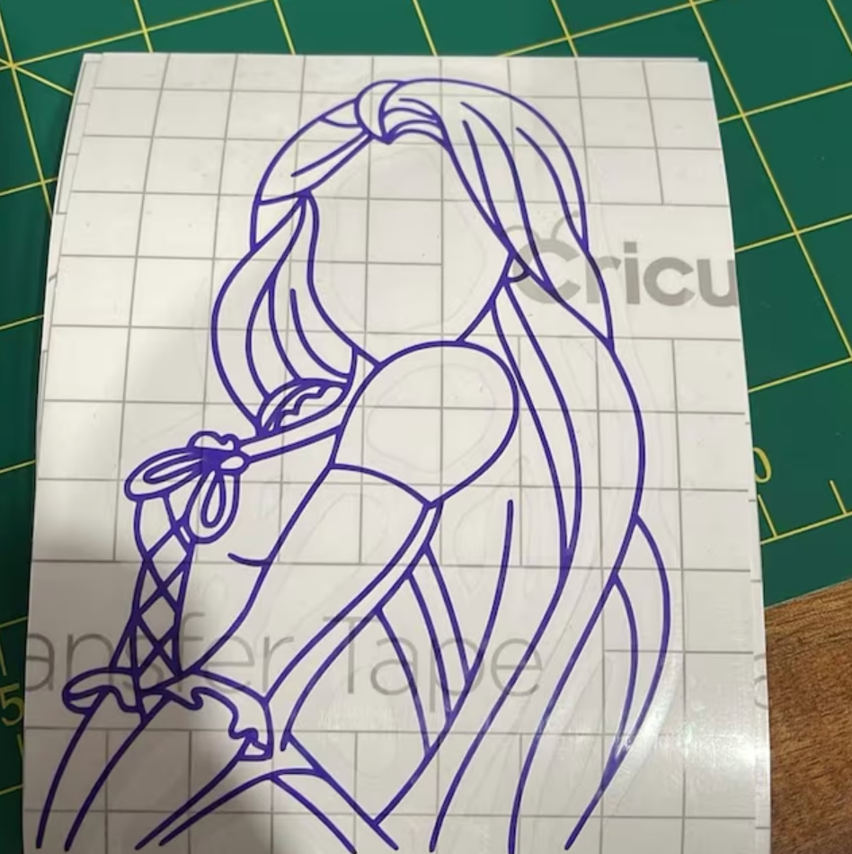 COD59- Tangled svg, tangled princess svg, rapunzel svg, Rapunzel svg, outline svg, disney svg, cutting files for cricut, silhouette