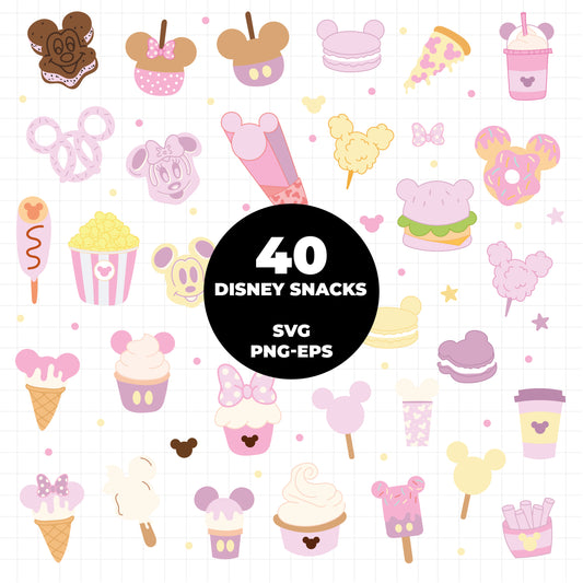 COD1009- snackgoals svg, Snacks svg, Mickey Mouse Ears Head, Disney svg, mickey svg, Silhouette, Cricut