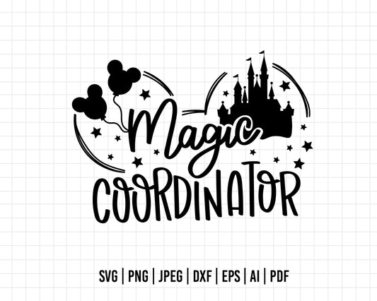COD115- Magic coordinator svg, Family vacation svg, Family Trip svg, Vacay Mode Svg, mickey svg, minnie mouse svg, family svg