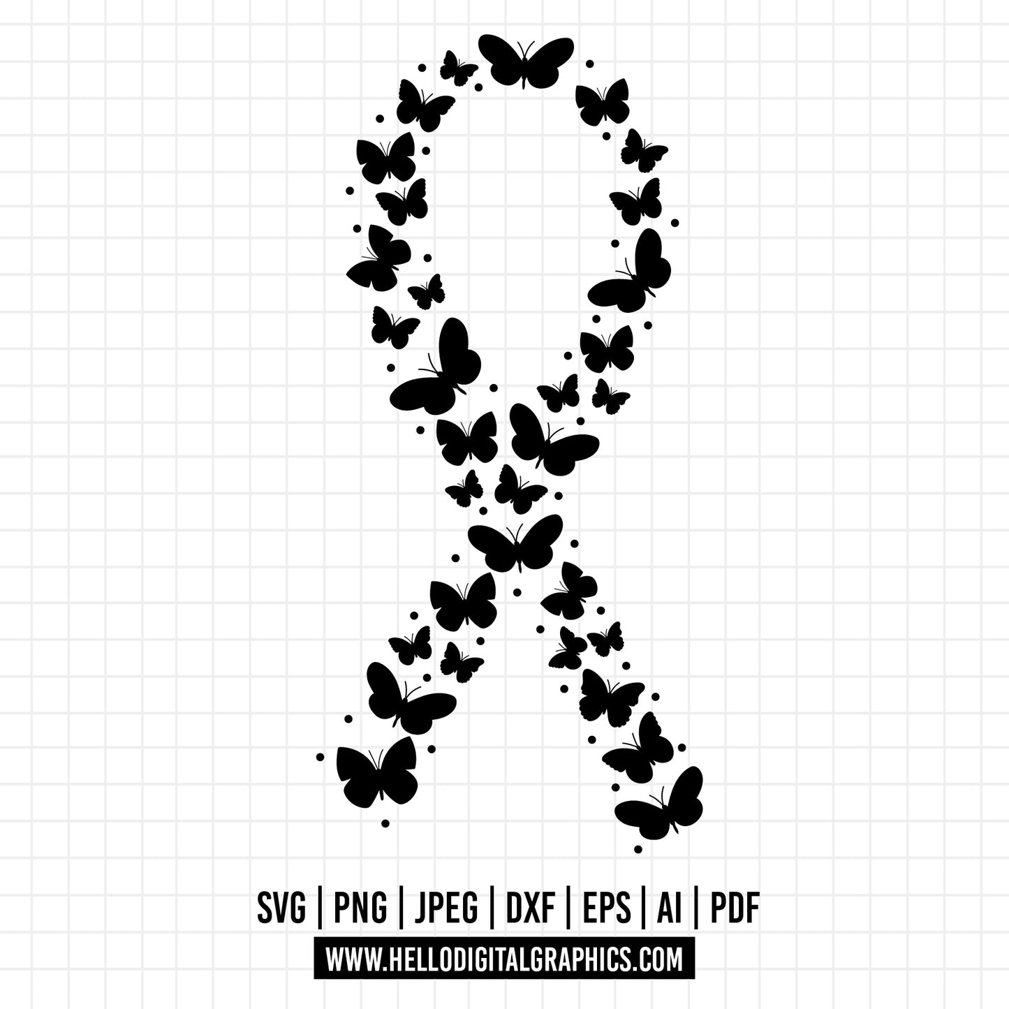 COD1163 Her fight is our fight svg, Breast Cancer Awareness Rainbow SVG, Cancer SVG, Rainbow svg, Cut Files for Cricut