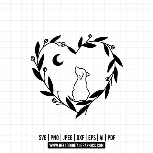 COD1172 All you need is love and a dog svg, dog svg, paw svg, dog mom svg, puppy svg, dog lover svg