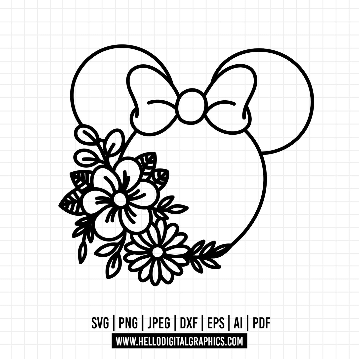 COD1234 mickey Wreath SVG, mickey svg, minnie mouse svg, print svg, sitckers svg, png, clipart, cutting files for cricut silhouette