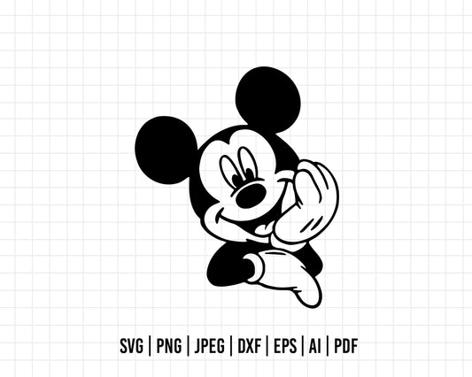COD124- Mickey Svg, Disney svg, Magical svg, Mickey face svg