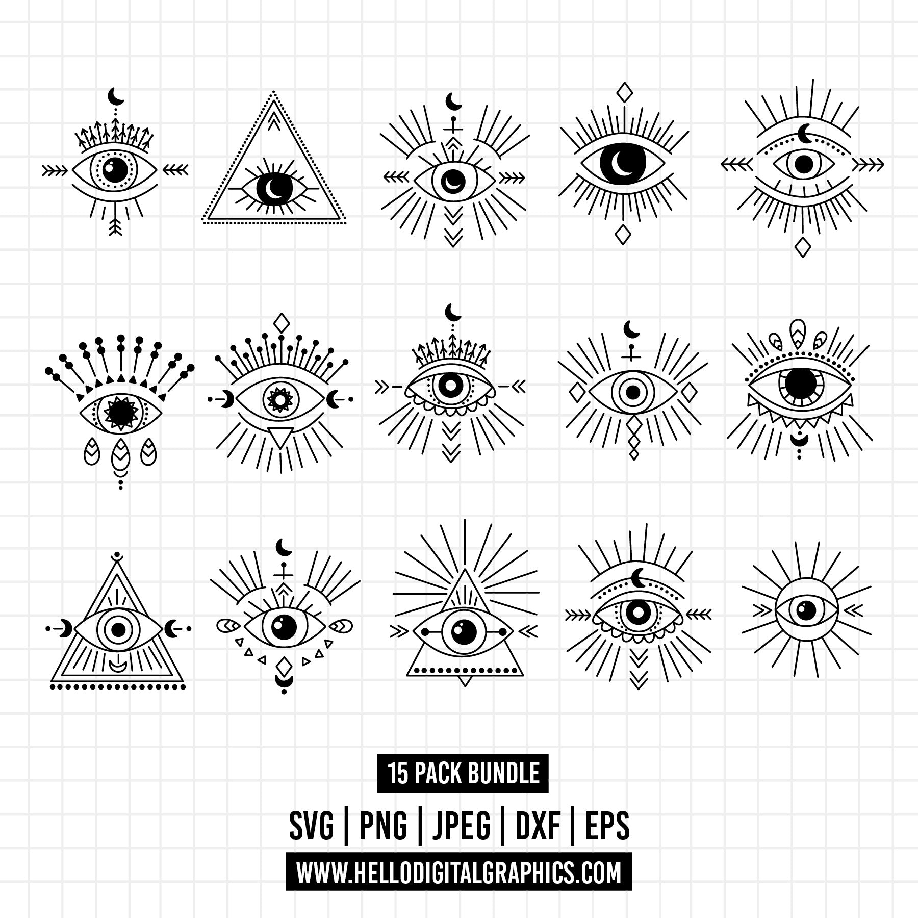 COD1293- Mystical eye clipart Evil eye png mystical png third eye png ...