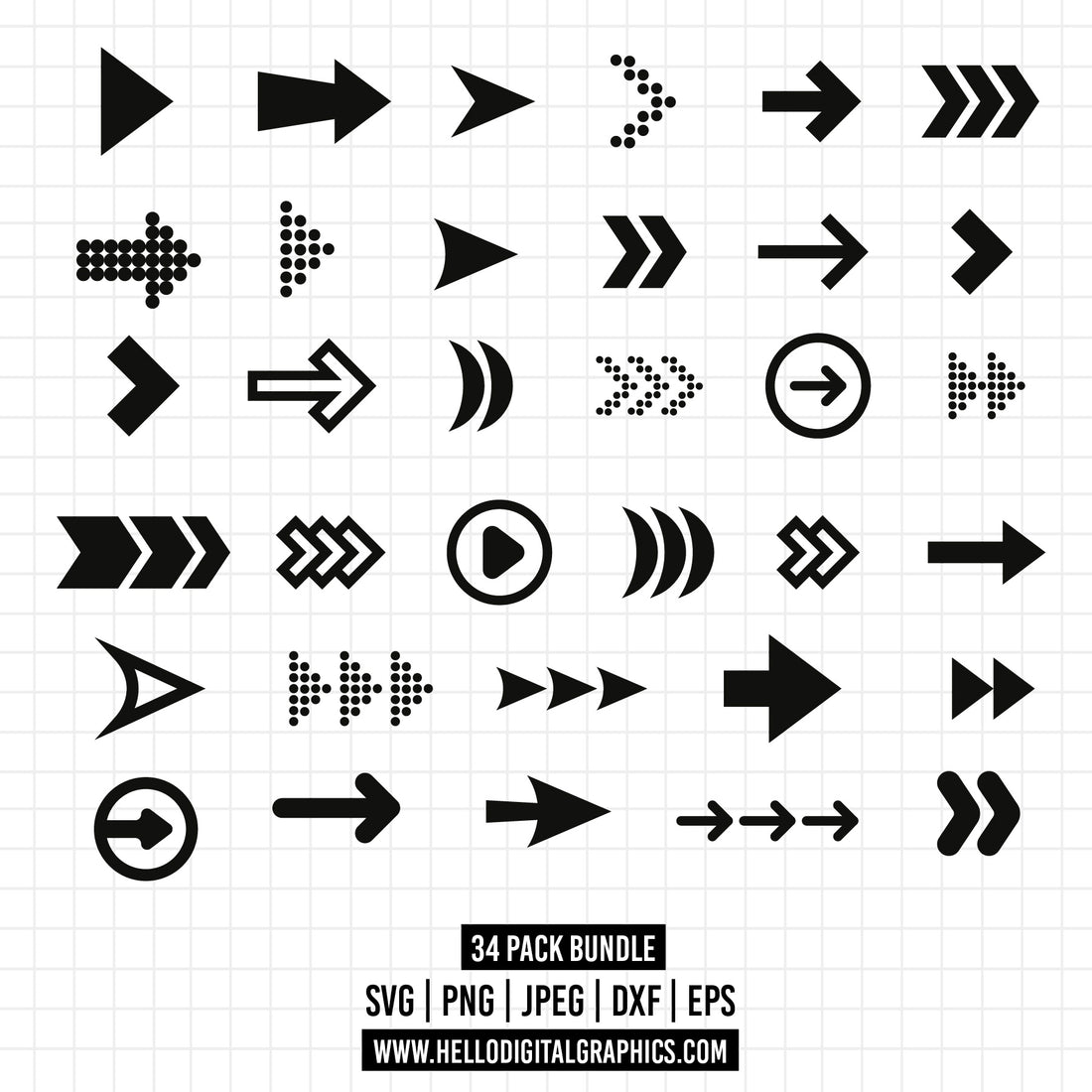 COD1367 - Arrows SVG Bundle/Arrows SVG/Arrow Signs Svg Bundle/Right Ar ...