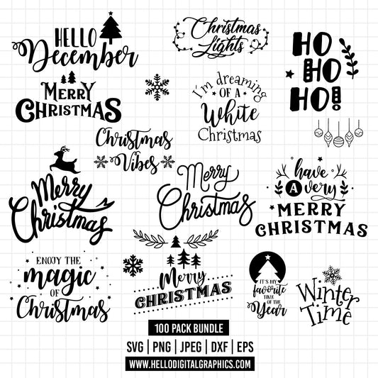 COD1405 - Christmas Clipart/Snowflake Clipart /SVG/DXF/winter Clipart/holiday printable/scrapbook cliparts/Commercial use