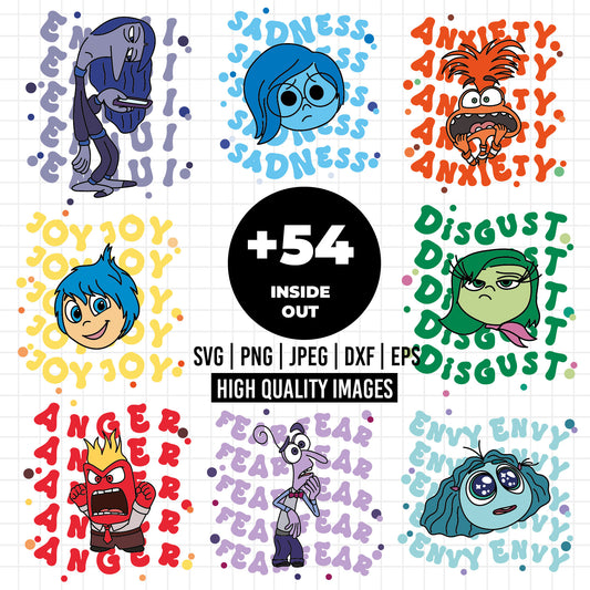 COD1528 - Today I fell svg, inside out t shirt svg, Anxiety Inside Out 2 svg, Inside Out 2 Clipart PNG