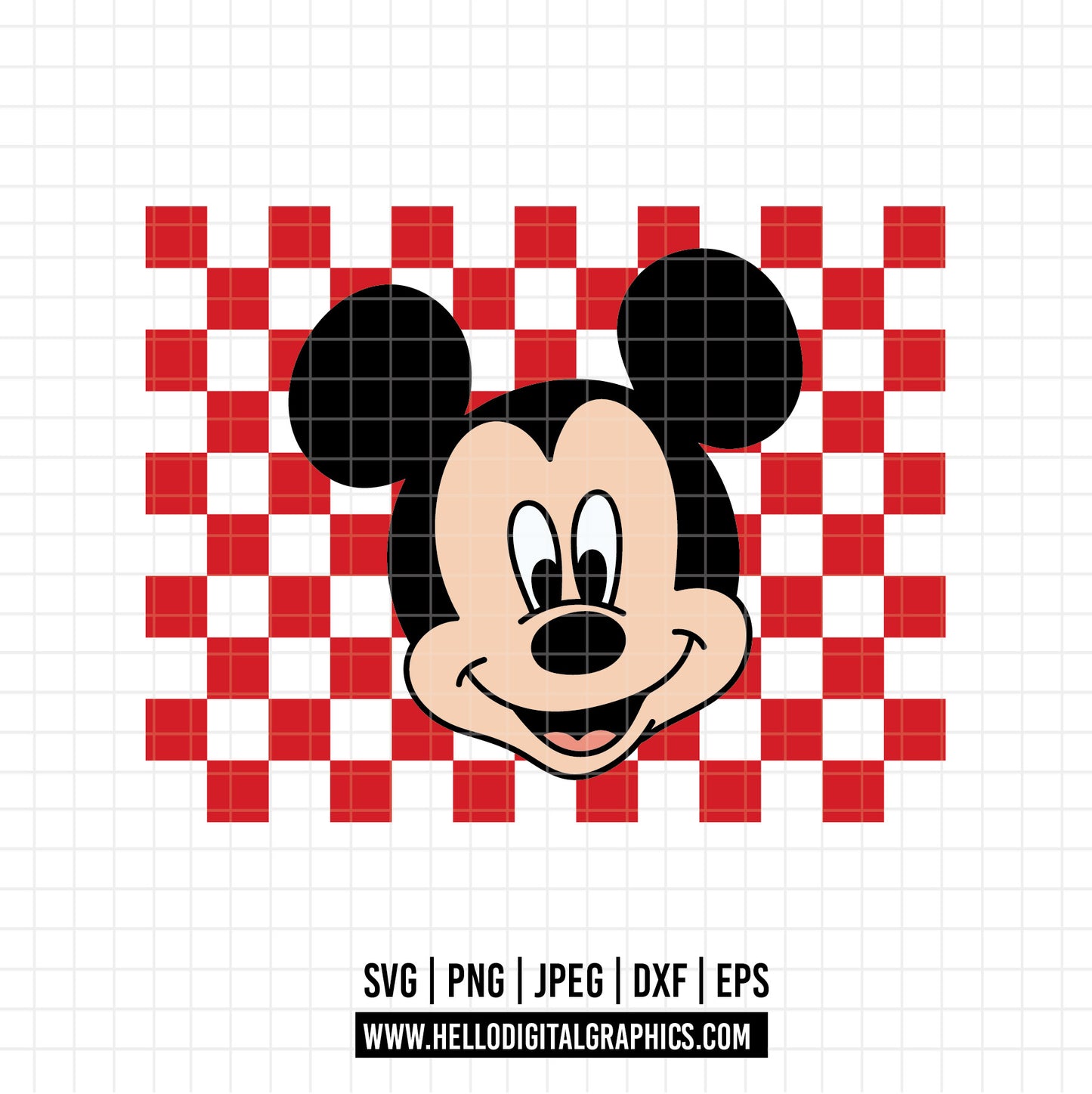 COD1602 - Checkered Mickey Svg, Retro Miss Mouse Svg, Family Vacation Svg, Family Trip 2025 Svg, Magical Kingdom Svg, Png File For Sublimation