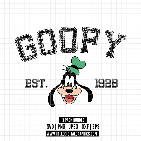COD1610 Goofy Est 1928 Svg Disney Svg Goofy Svg Silhouette Cricu cod1610-goofy-est-1928-svg-disney-svg-goofy-svg-silhouette-cricu