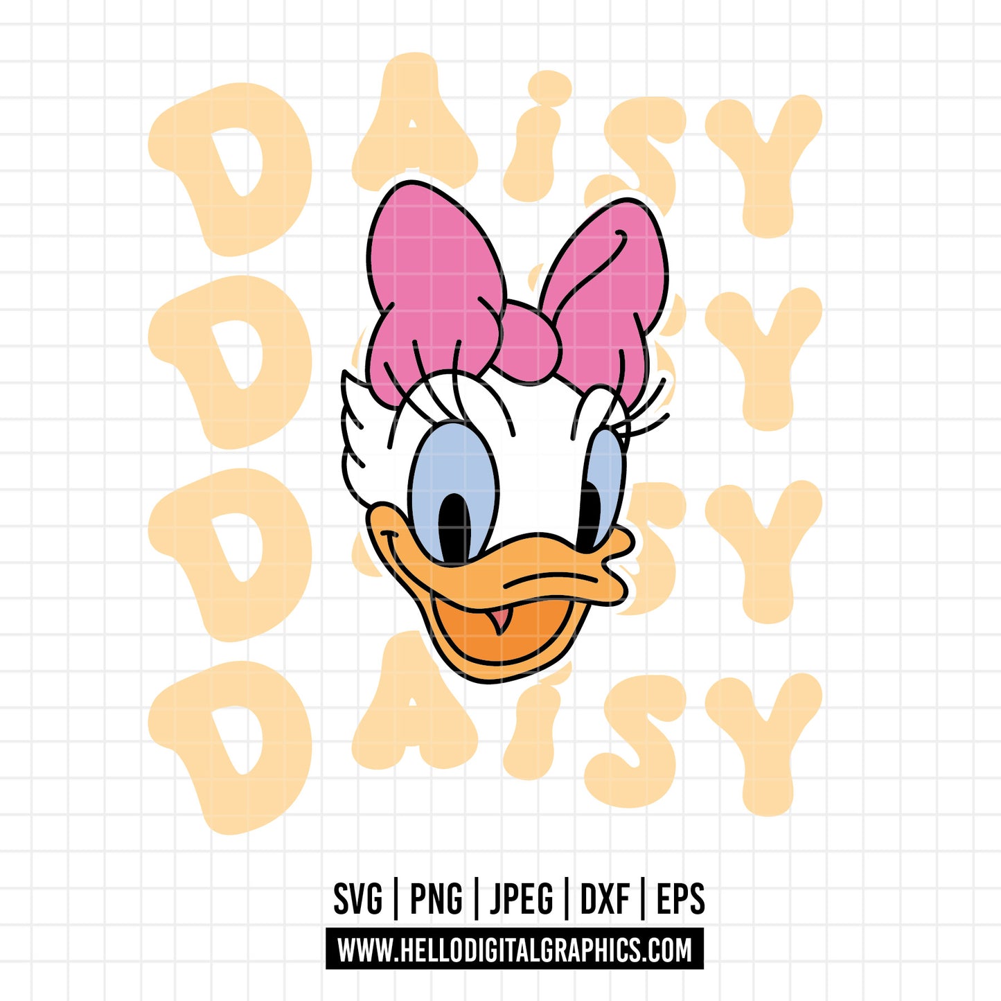 COD1619- Daisy svg, Disney svg, mickey svg, minnie svg, Silhouette, Cricut