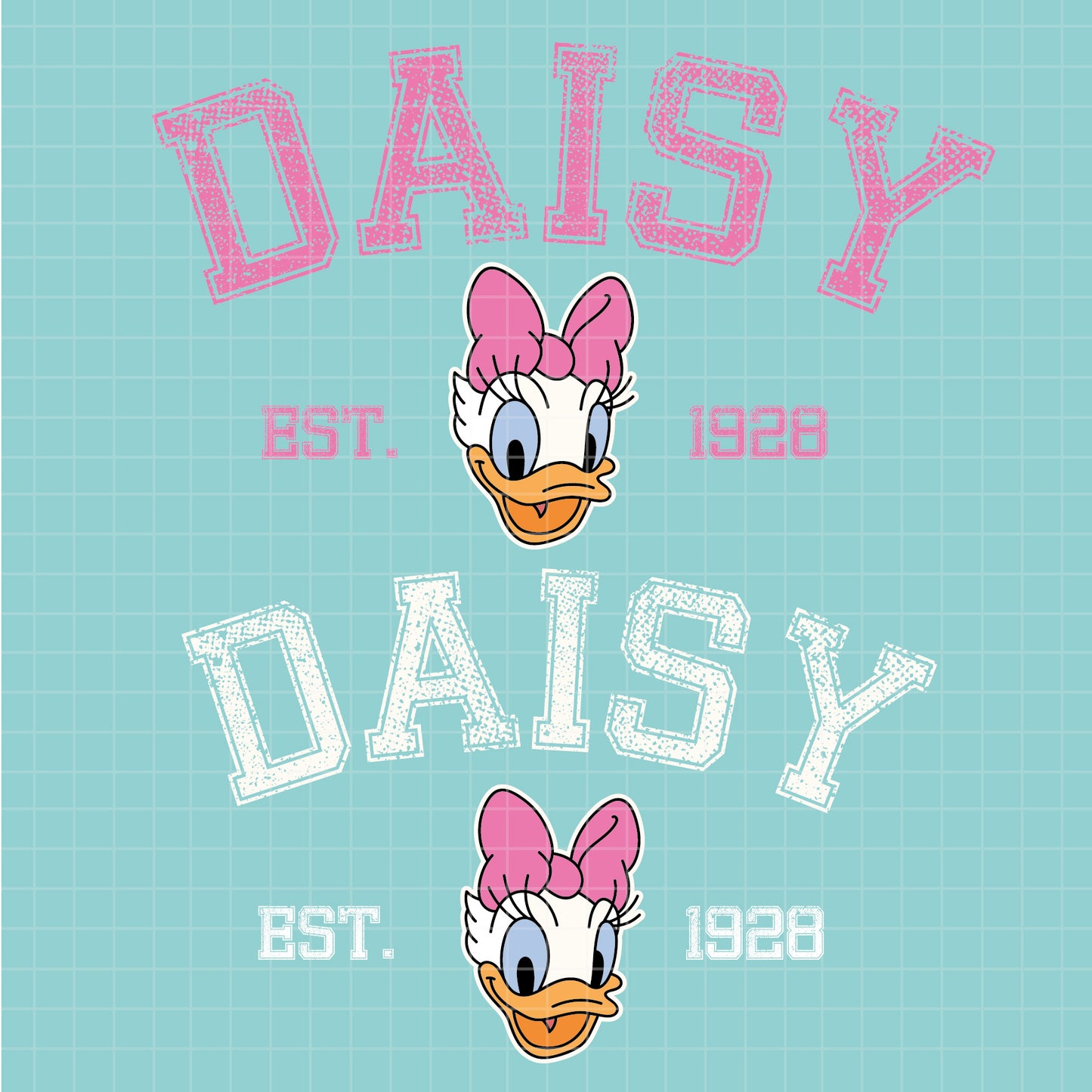 COD1624 - Daisy est 1928 svg, Disney svg, daisy svg, Silhouette, Cricut